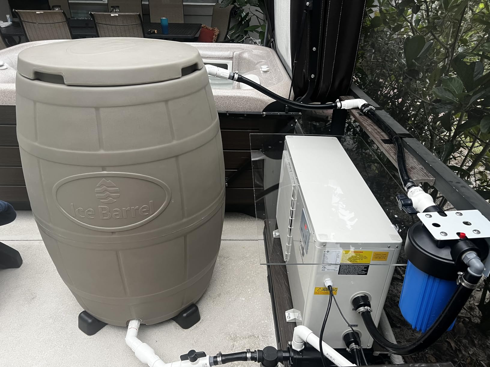 EcoPlus Commercial Grade Water Chiller, Cooler for Reservoirs, Hydroponics, and Aquariums, 1 ½ HP customer photo 1
