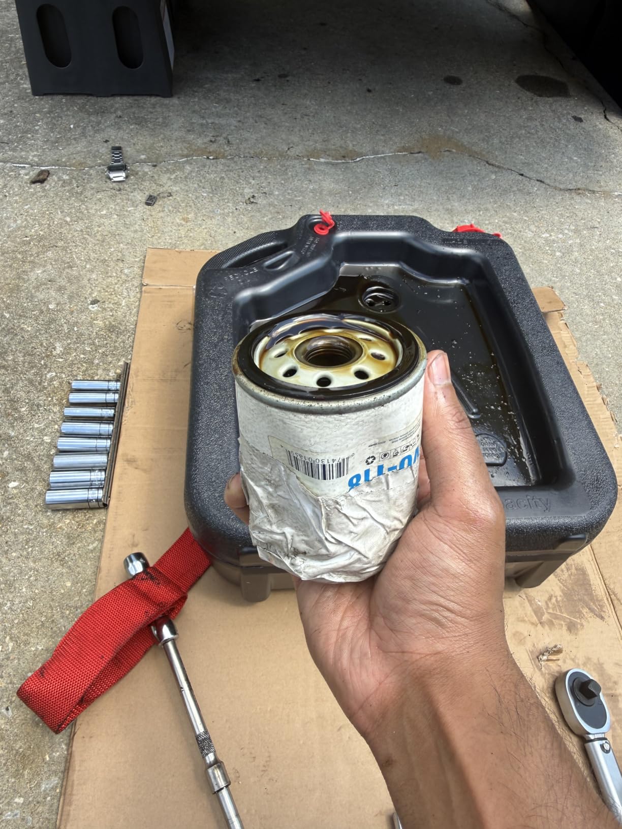 GEARWRENCH Heavy-Duty Oil Filter Strap Wrench | 3/8
