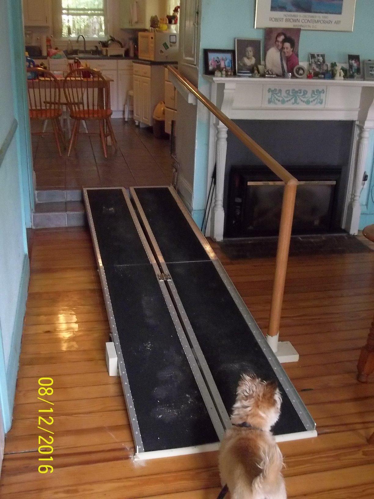 6' Portable Wheelchair Ramp, 600 lb Cap, Titan Ramps customer photo 2
