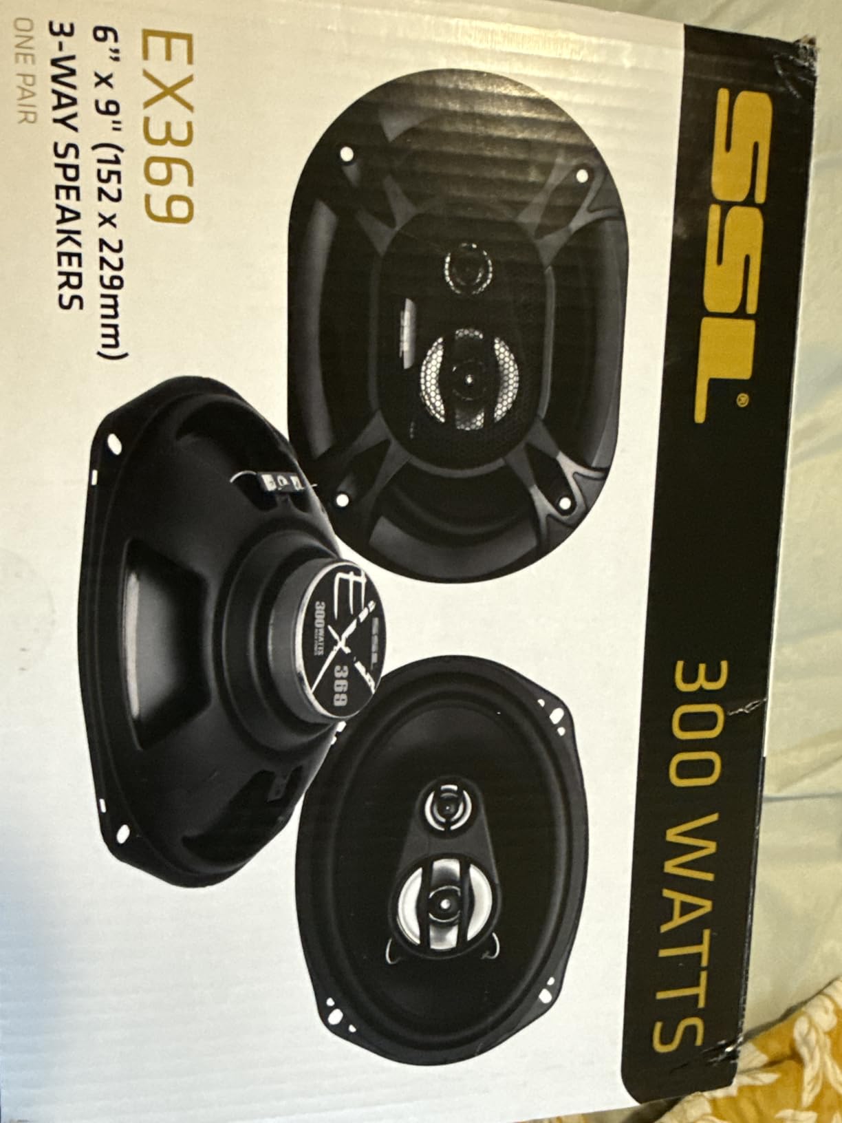Sound Storm Laboratories EX369 6 x 9 3 Way Car Speakers, 300 Watts Per Pair customer photo 2
