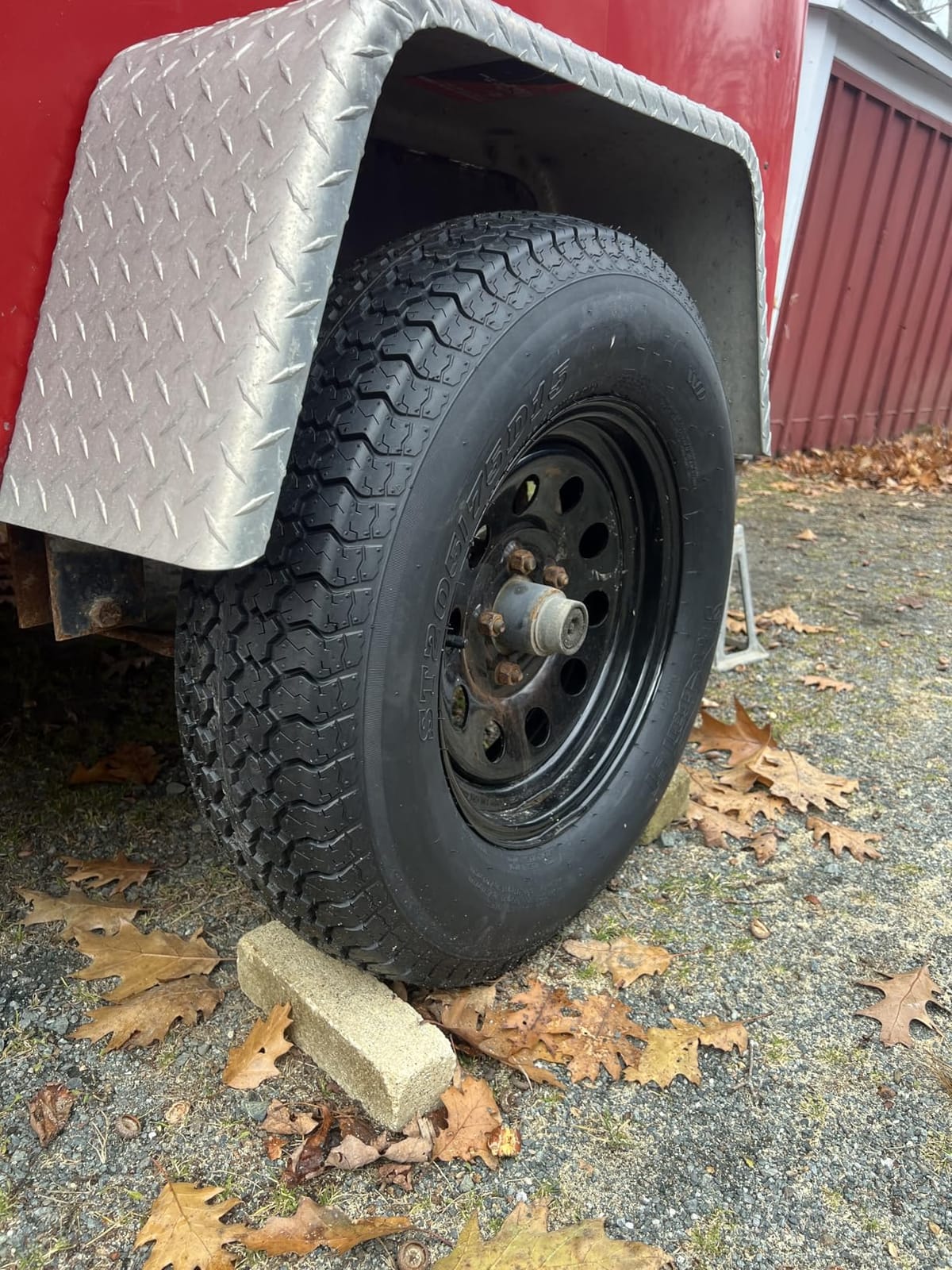 eCustomrim 2-Pack Trailer Tire Rim Assembly ST205/75D15 5 Lug Black Mod customer photo 1
