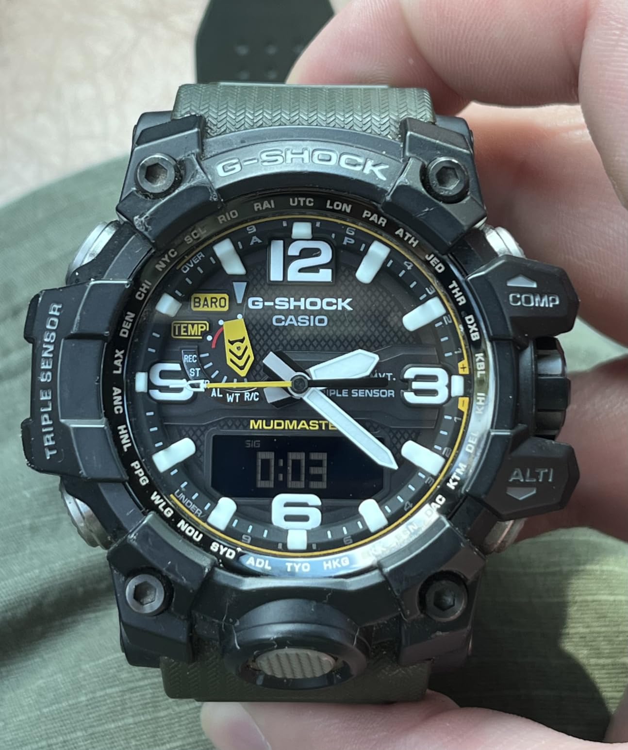CASIO G-Shock MUDMASTER Mens Japan Import GWG-1000-1A3 customer photo 2