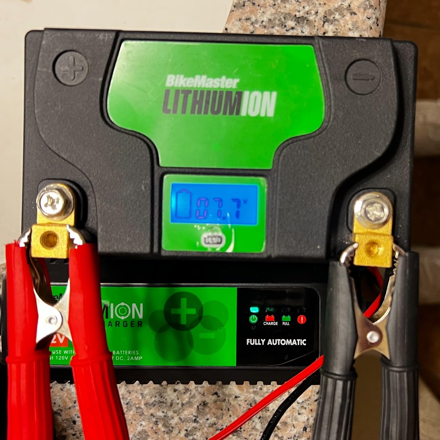 BikeMaster Lithium-Ion Battery Charger/Maintainer customer photo 1