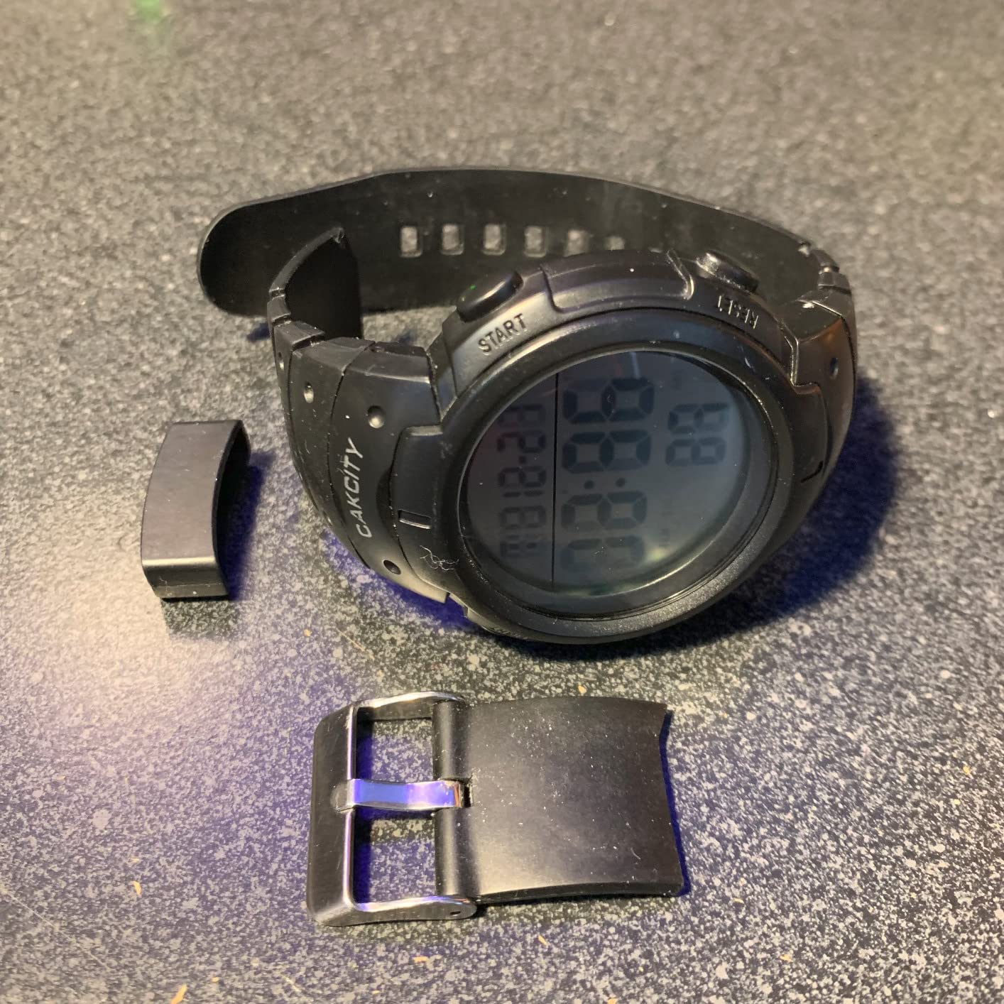 CakCity Digital Watch Mens, Waterproof Sport Wristwatch, Referee Stopwatch customer photo 1