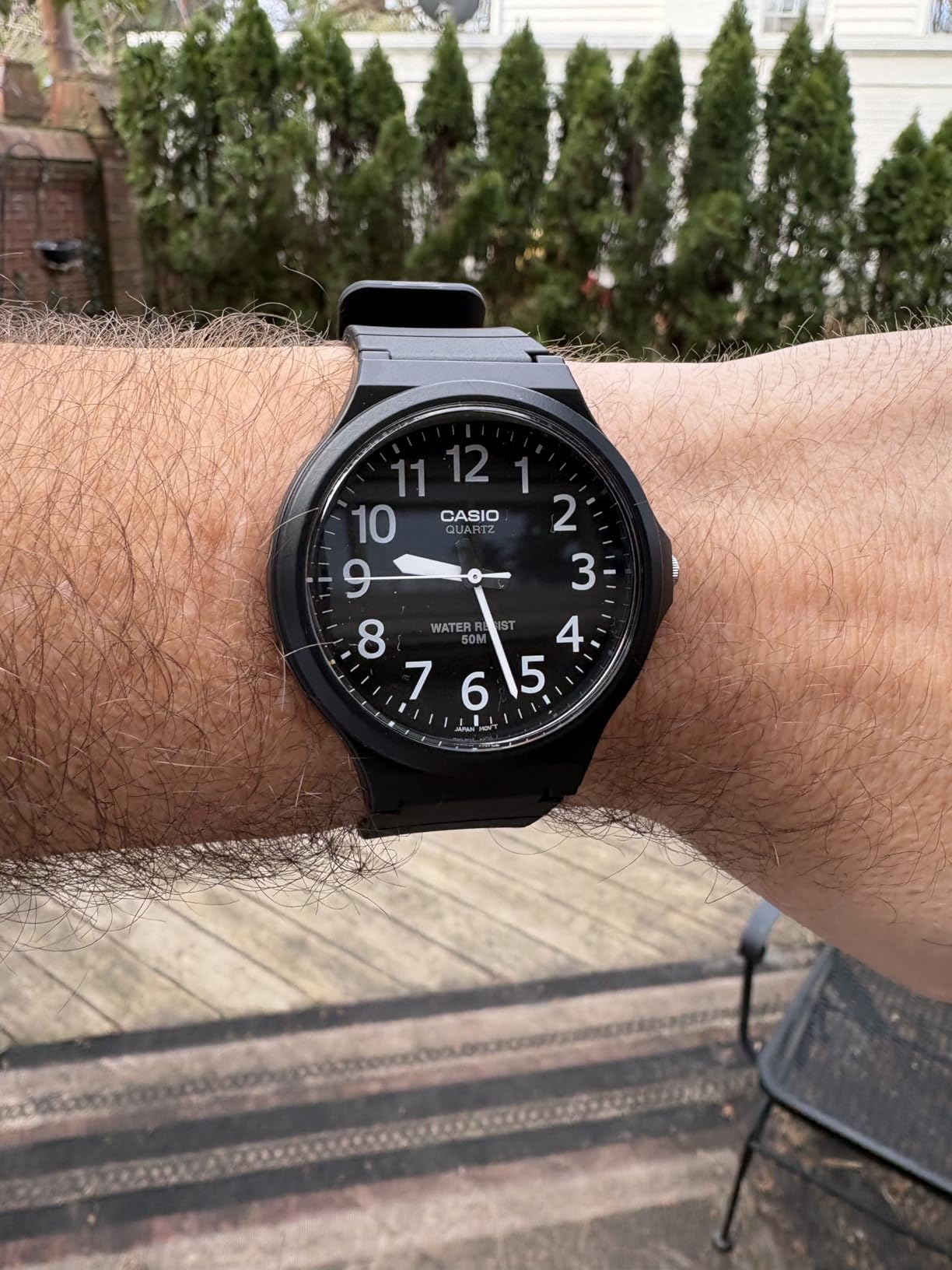 Casio MW240 Series | Men’s Quartz Watch | 50M WR | Large Resin Case | Resin Glass | Resin Band | Large Arabic Numerals | Analog Watch | Easy to Read Display | 3 Year Battery customer photo 1