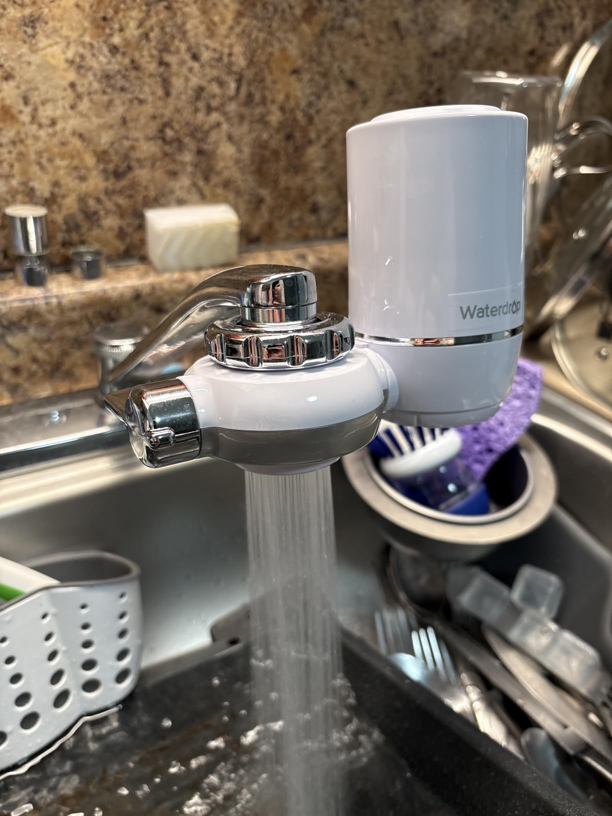 Waterdrop FC-01 Water Filter for Sink Faucet, 320 Gallons customer photo 2