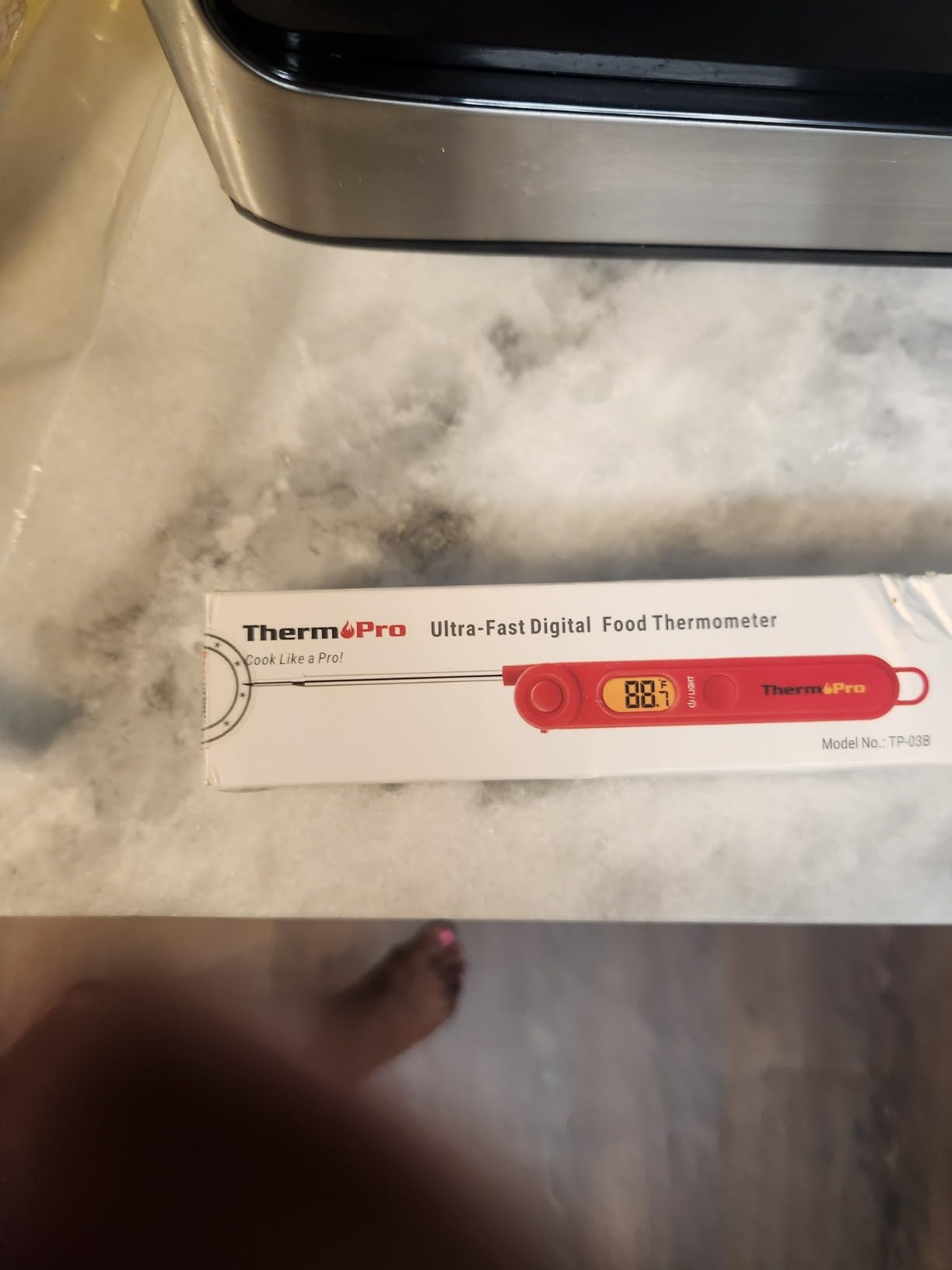 TempPro TempSwift 1 Sec Digital Meat Thermometer for Cooking customer photo 2
