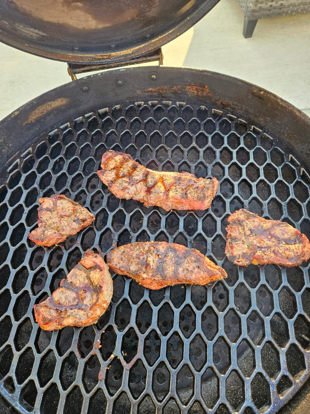 Cast Iron Grill Grate for 22 Inch Weber Kettle Grill, Better Sear Marks customer photo 2
