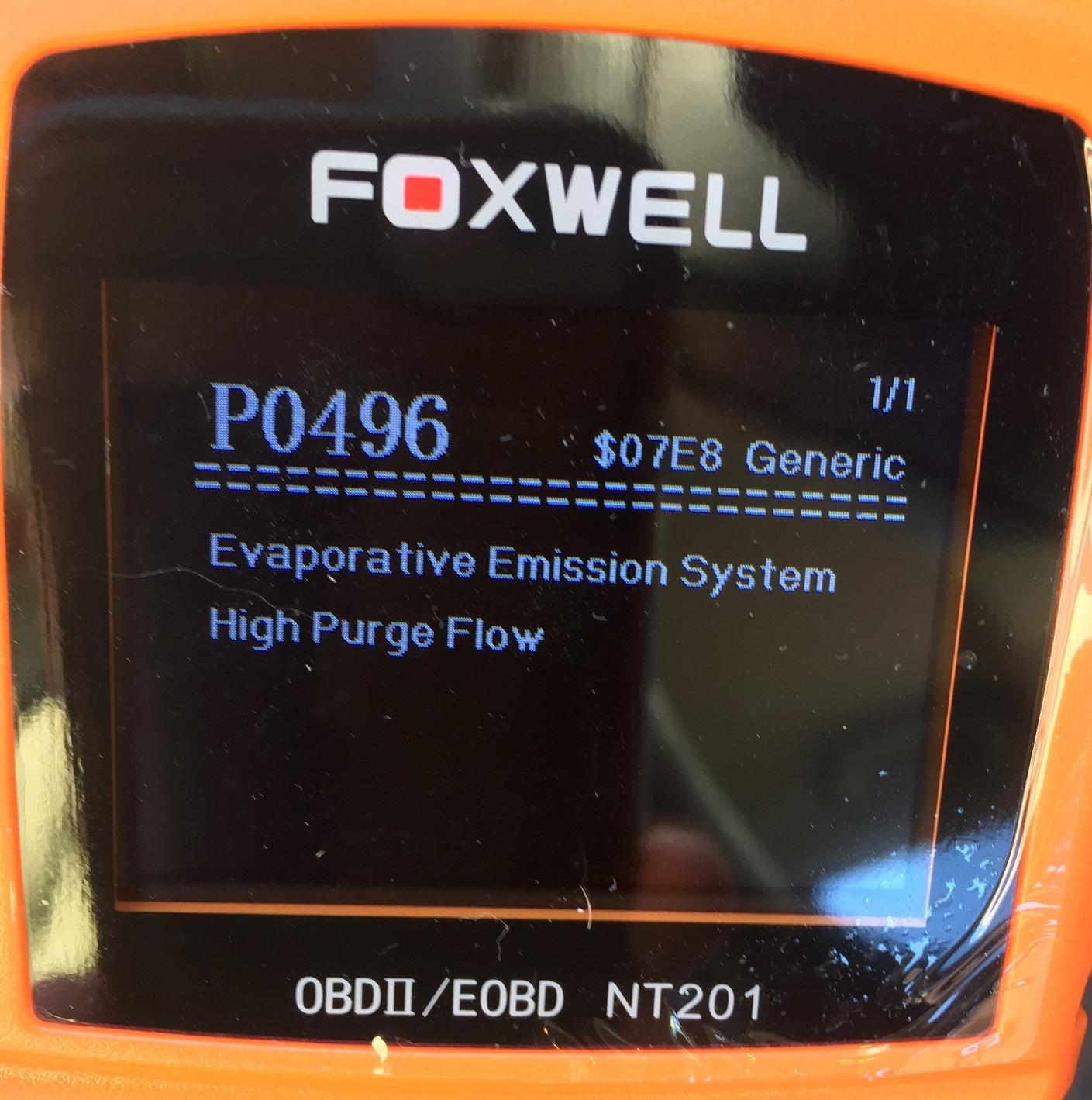 FOXWELL NT201 OBD2 Scanner Engine Code Reader for Cars and Trucks customer photo 2