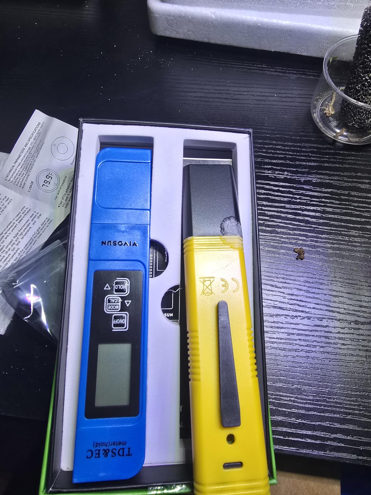 VIVOSUN Digital pH Meter TDS EC Meter for Water 0.01 Accuracy Hydroponics customer photo 2