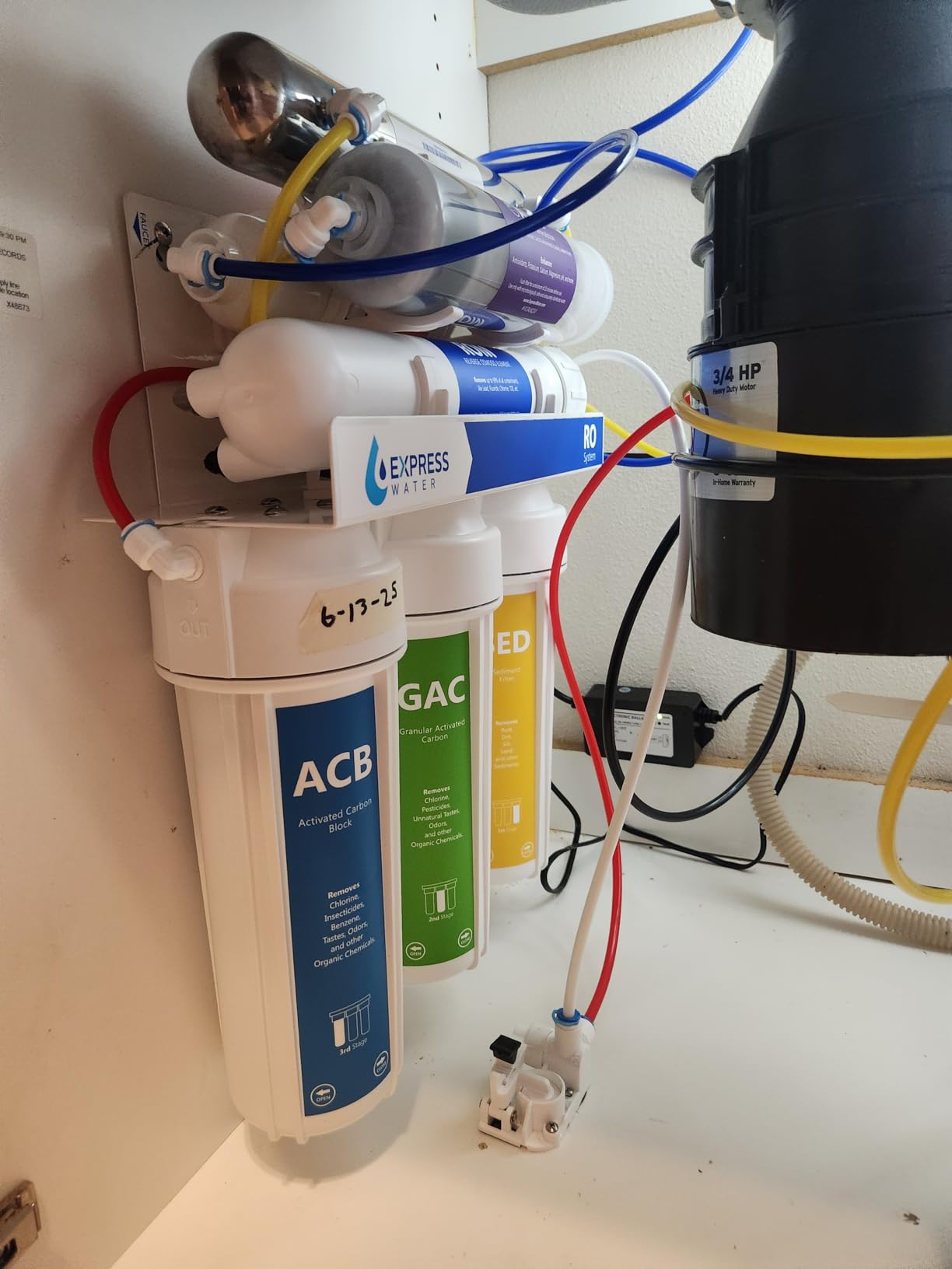 Express Water ROALKUV10D, 11-Stage RO Water Filter System, Alkaline & UV customer photo 2