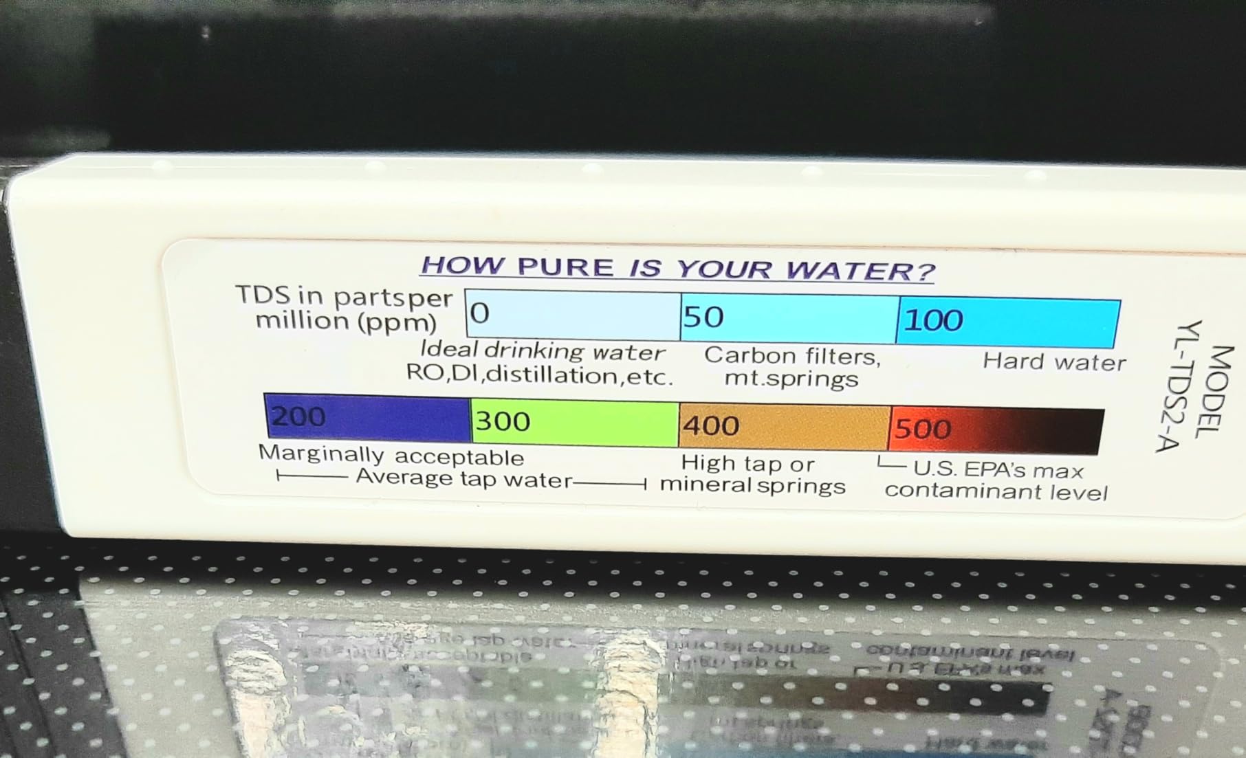 HoneForest TDS Meter, Digital Water Tester - Accurate and Reliable, Measures TDS, EC & Temperature (°F/°C), 0-9990ppm, Water Test Meter for Drinking Water, RO/DI System, Aquariums, etc customer photo 2