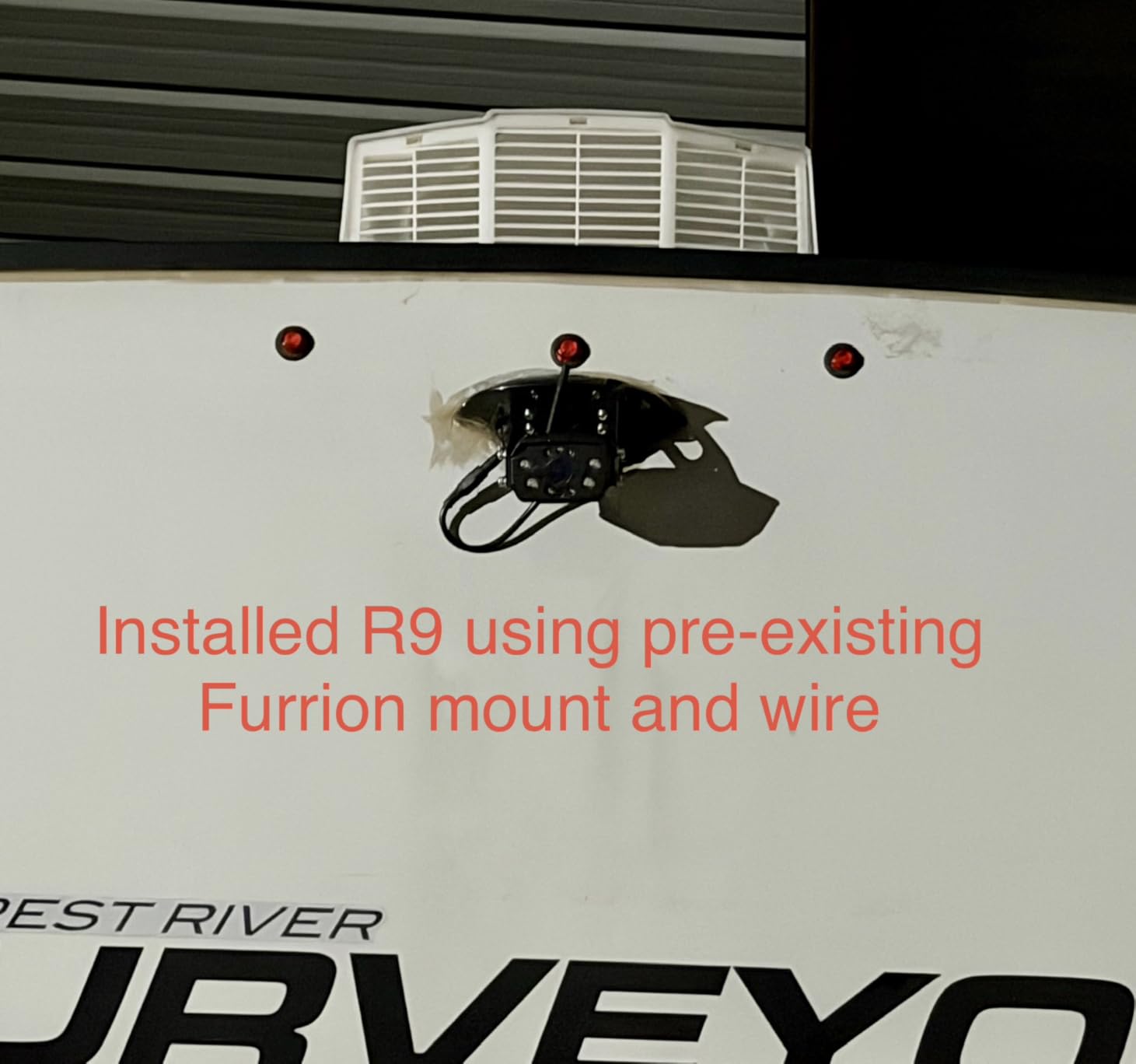 RV Backup Camera Wireless Strong Signal: HD 1080P 7'' Touch Key Recording Monitor Rear View System for Trailers/Trucks/5th Wheel 4 Channels Easy Setup Plug and Play for Furrion Pre-Wired Mount R9 customer photo 2