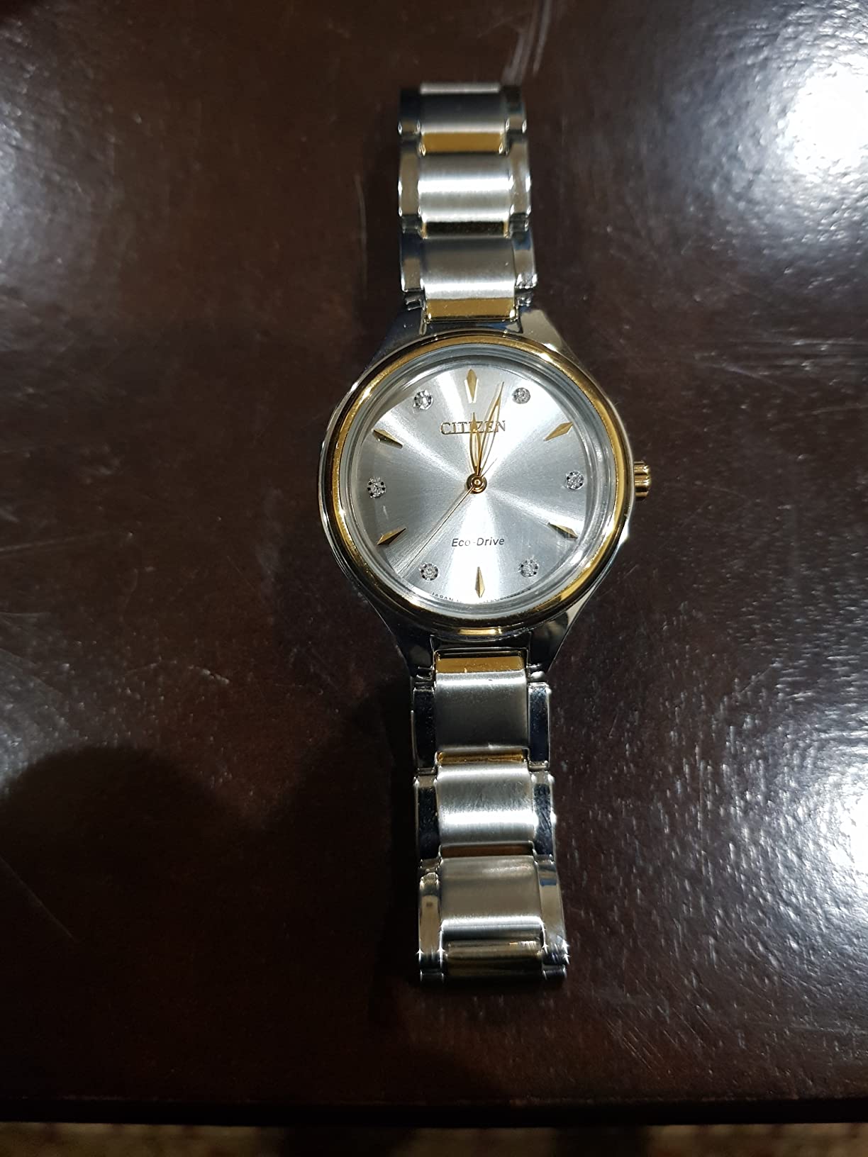 Citizen Eco-Drive Corso Womens Watch, Stainless Steel, Diamond customer photo 1
