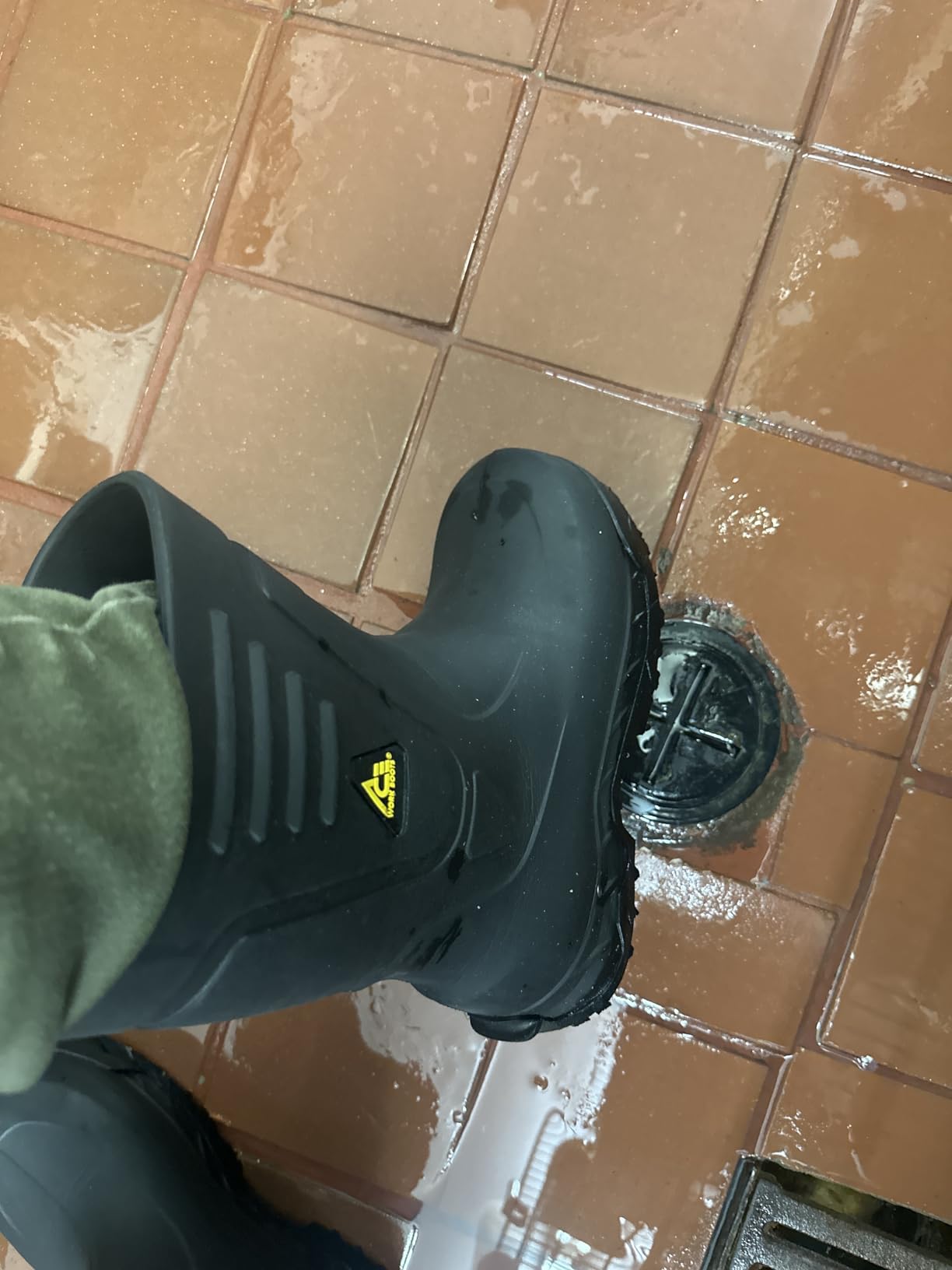 ACE Bullfrog Pro Unisex Soft Toe Work Boot, Non-Slip, EH-Rated customer photo 2