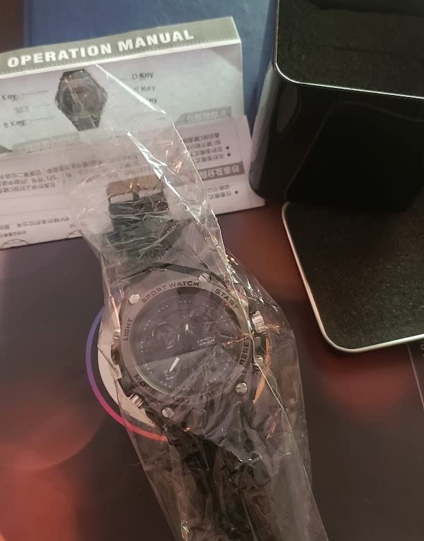 Yihou Men's Military Watch Outdoor Sports Electronic Watch Tactical Army Wristwatch LED Stopwatch Waterproof Digital Analog Watches customer photo 2