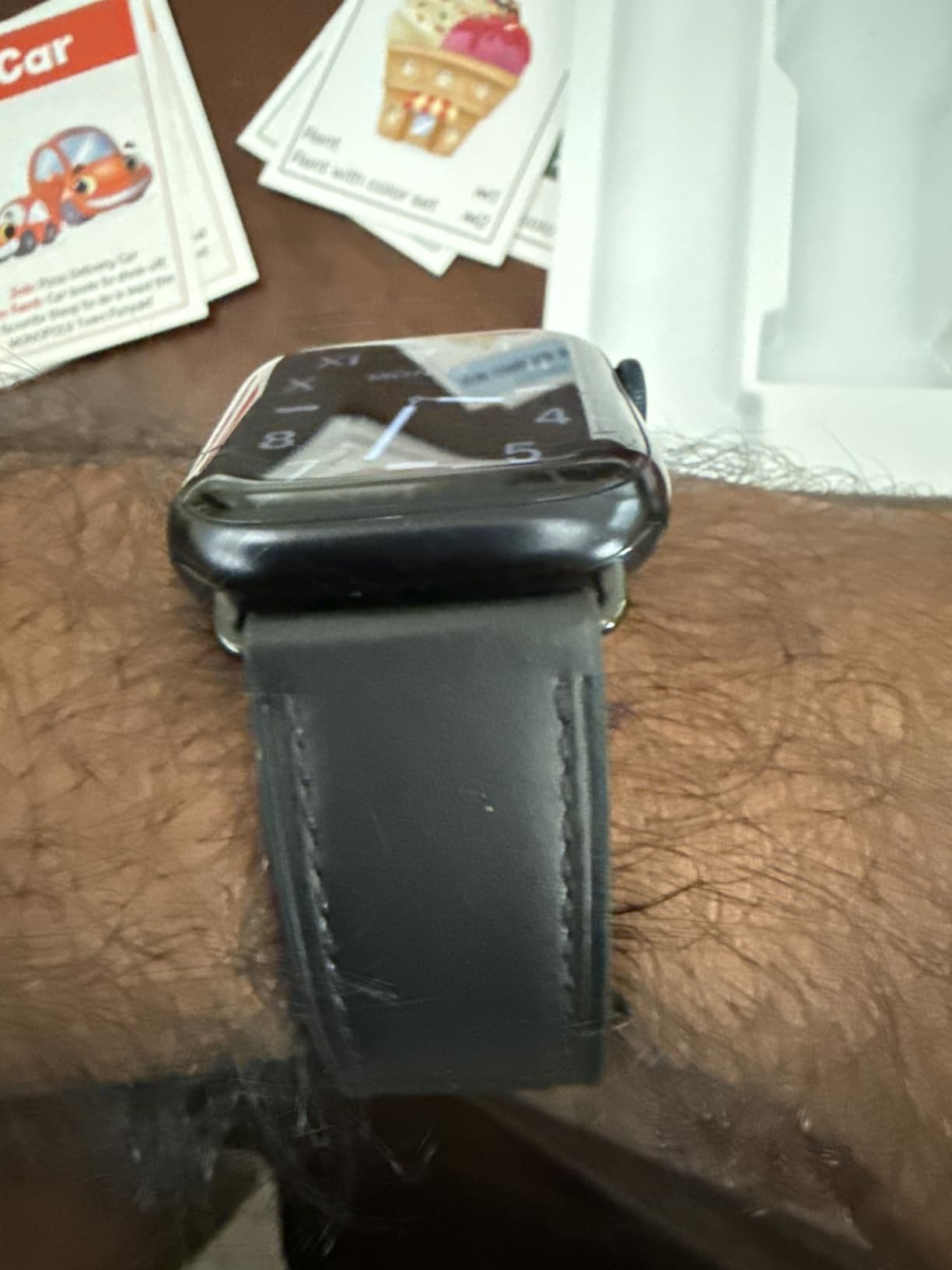OUHENG Bands Compatible with Apple Watch Band 46mm/45mm/44mm/Ultra 49mm Men customer photo 2