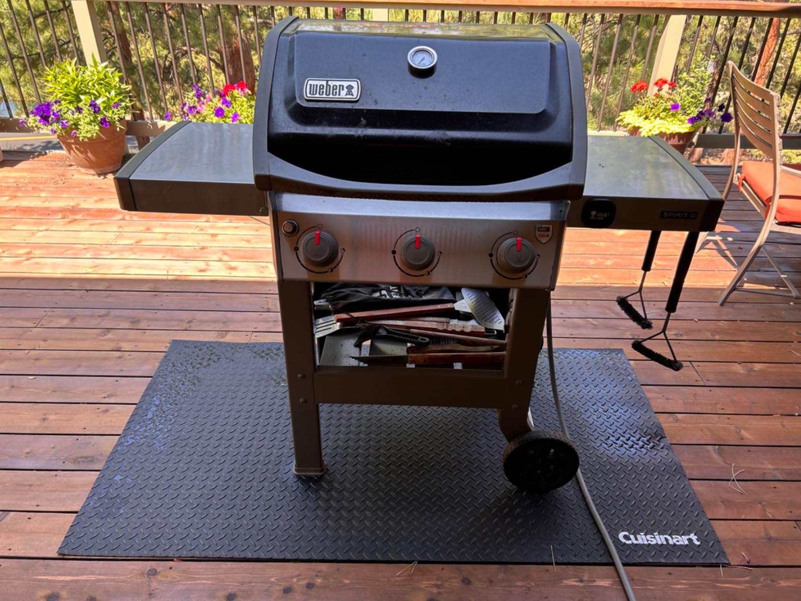 Cuisinart Grill Mat, Non-Slip Rubber, Weather-Resistant, 65