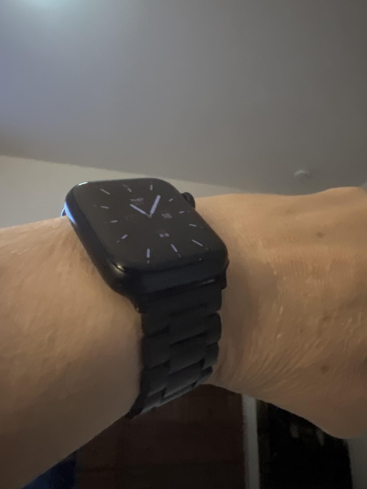 EPULY Metal Band Compatible with Apple Watch Bands for Men 42/44/45/46/49mm customer photo 1