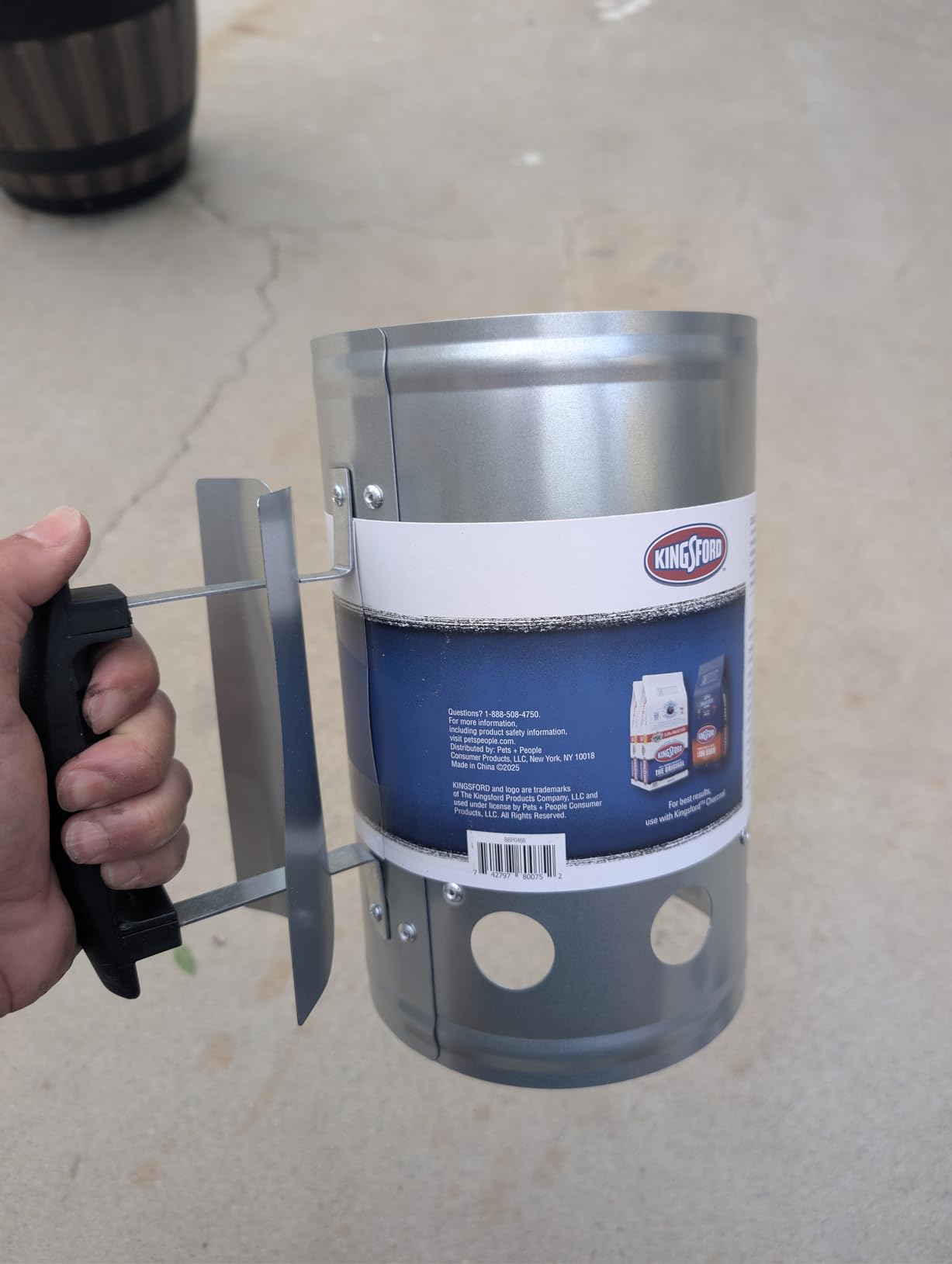 Kingsford Heavy Duty Charcoal Chimney Starter, Large Capacity customer photo 2