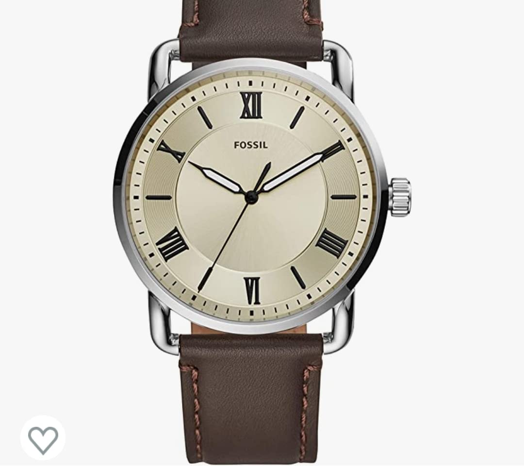 Fossil Men's Copeland Quartz Three-Hand Watch for Men customer photo 1