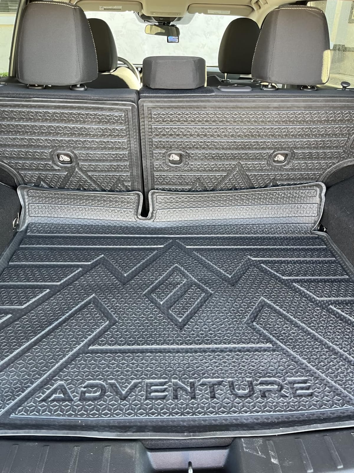 Powerty Cargo Mat for 2019-2024 2025 Toyota RAV4, All Weather TPE Cargo Mat Liner for RAV4 Rear Trunk customer photo 2