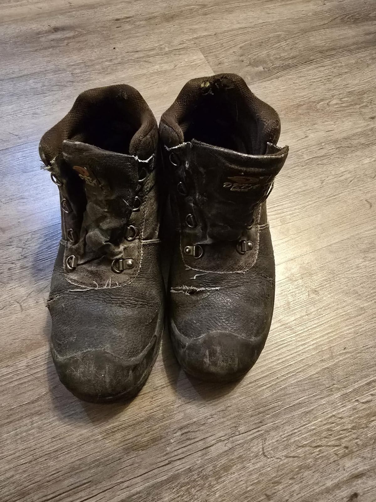 DRKA Water Resistant Steel Toe Work Boots For Men,6'' EH-Rated Safety Boots customer photo 2