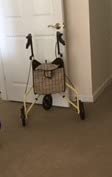 Drive Medical Winnie Lite Supreme Rollator Walker with Wheels, Tan Plaid customer photo 2