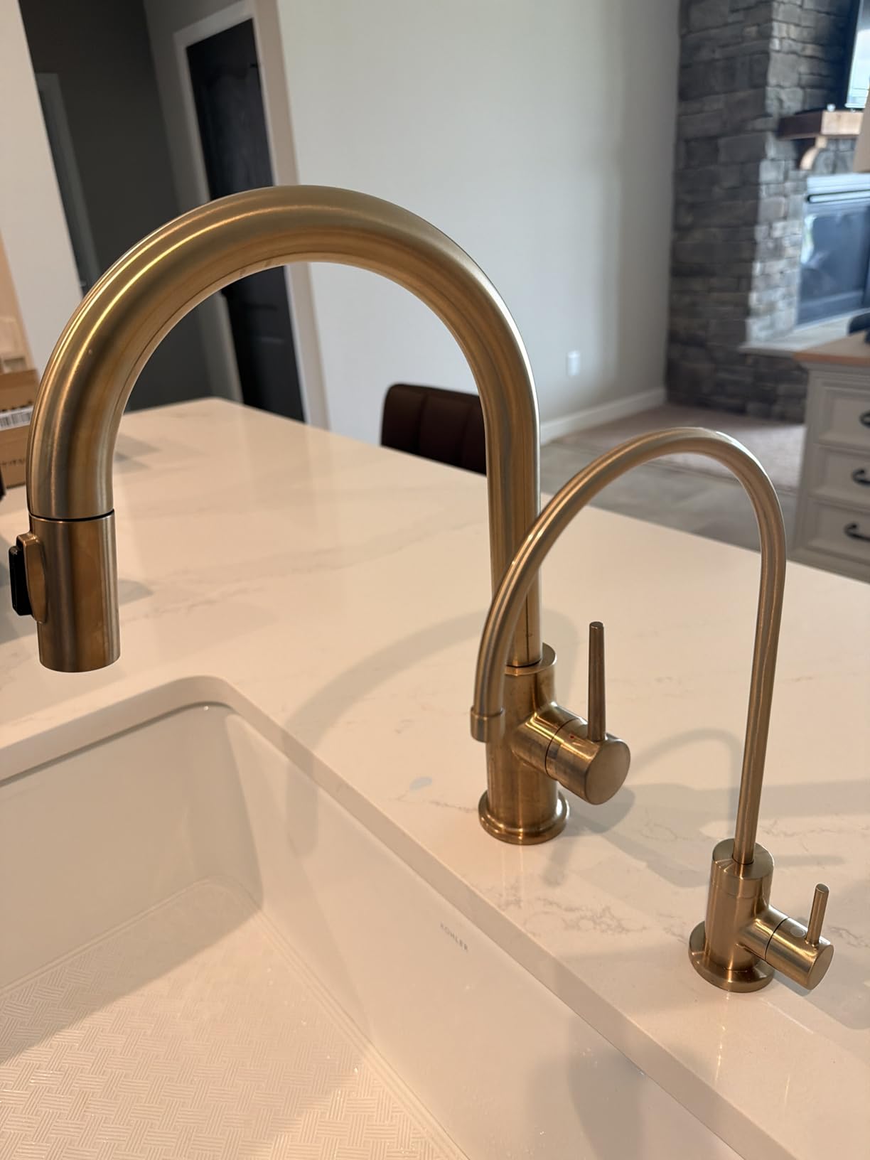 KRAUS Purita 100% Lead-Free Kitchen Water Filter Faucet in Spot Free Stainless Steel, FF-100SFS customer photo 2