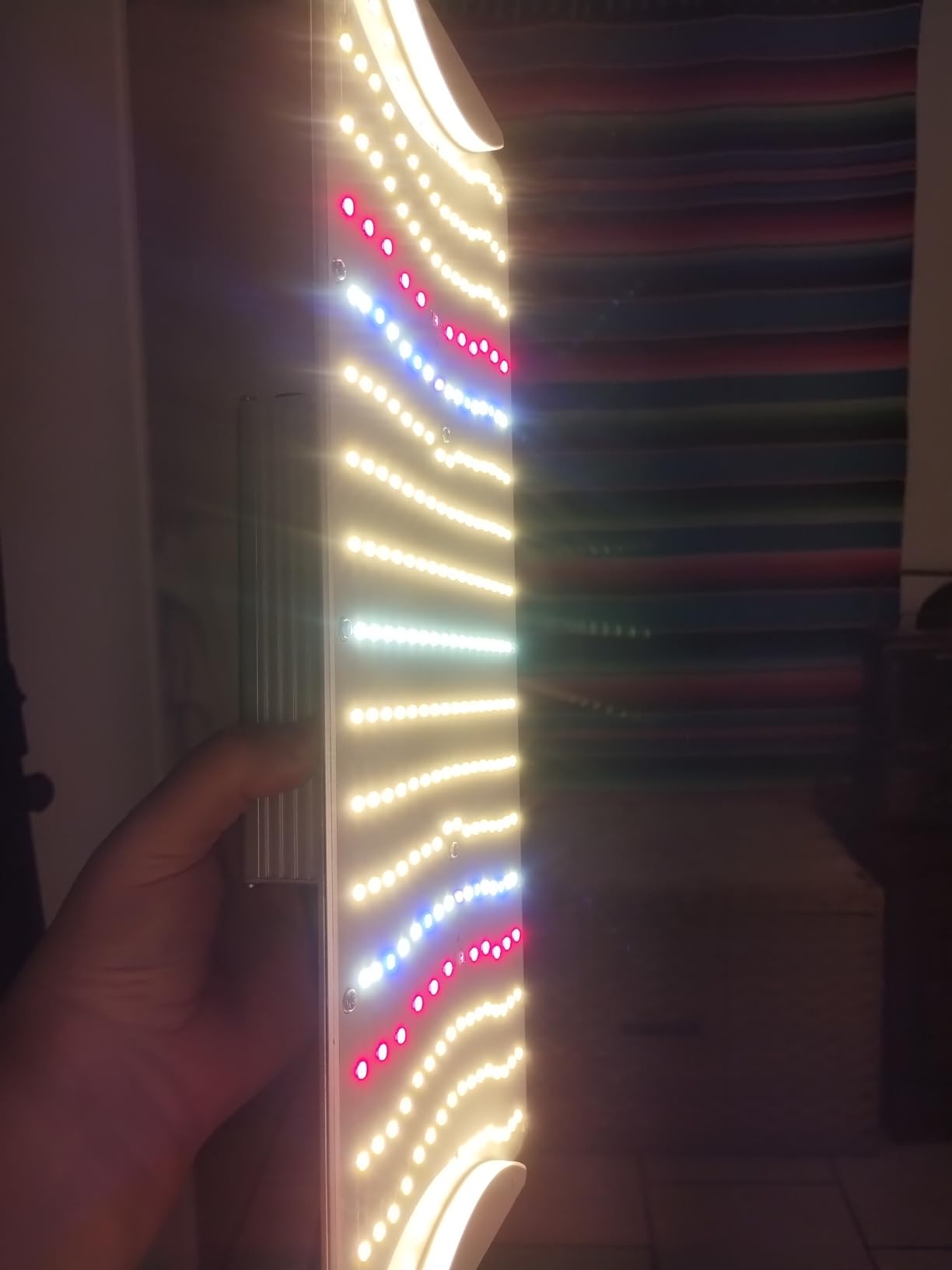 AGLEX K1000 LED Grow Light, Grow Light with Daisy Chain & Dimmable, Full Spectrum Plant Grow Lights for Hydroponic Indoor Plants Seeding customer photo 1