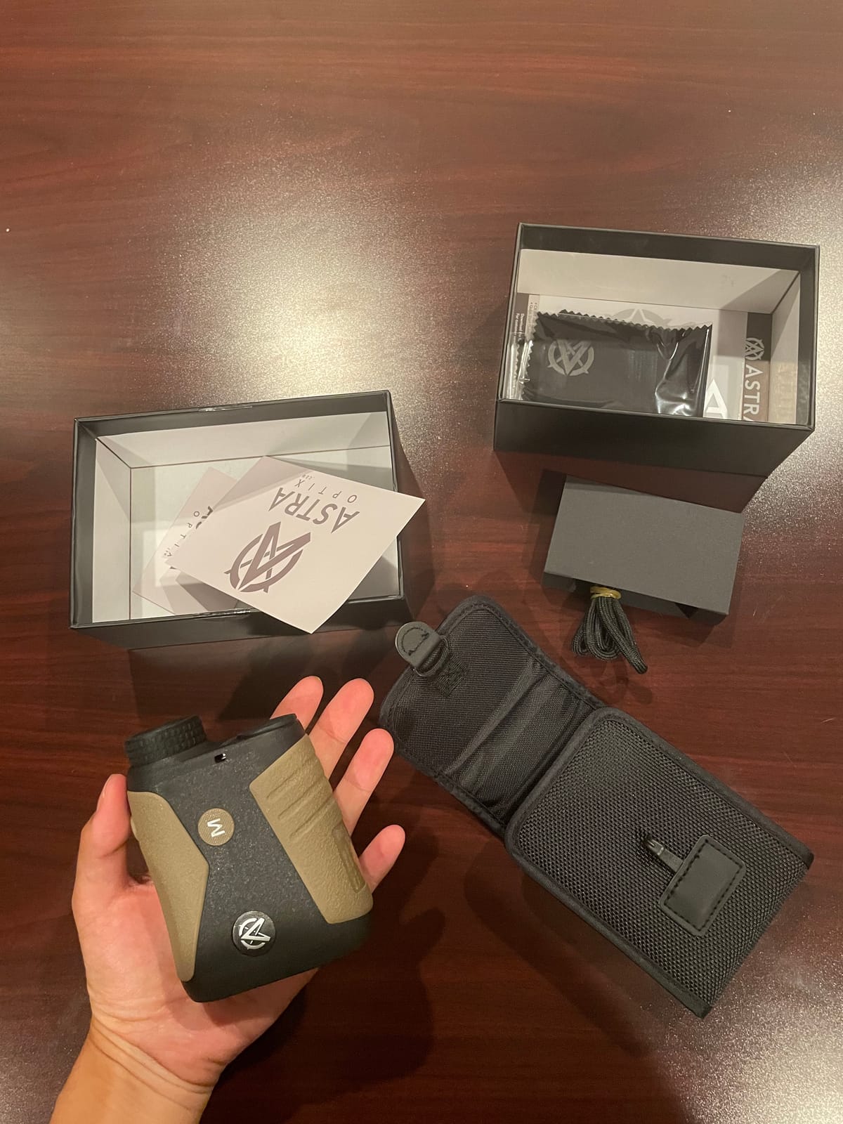 Astra Optix OTX/HTX-1600 1760-Yard Laser Rangefinder for Hunting customer photo 2