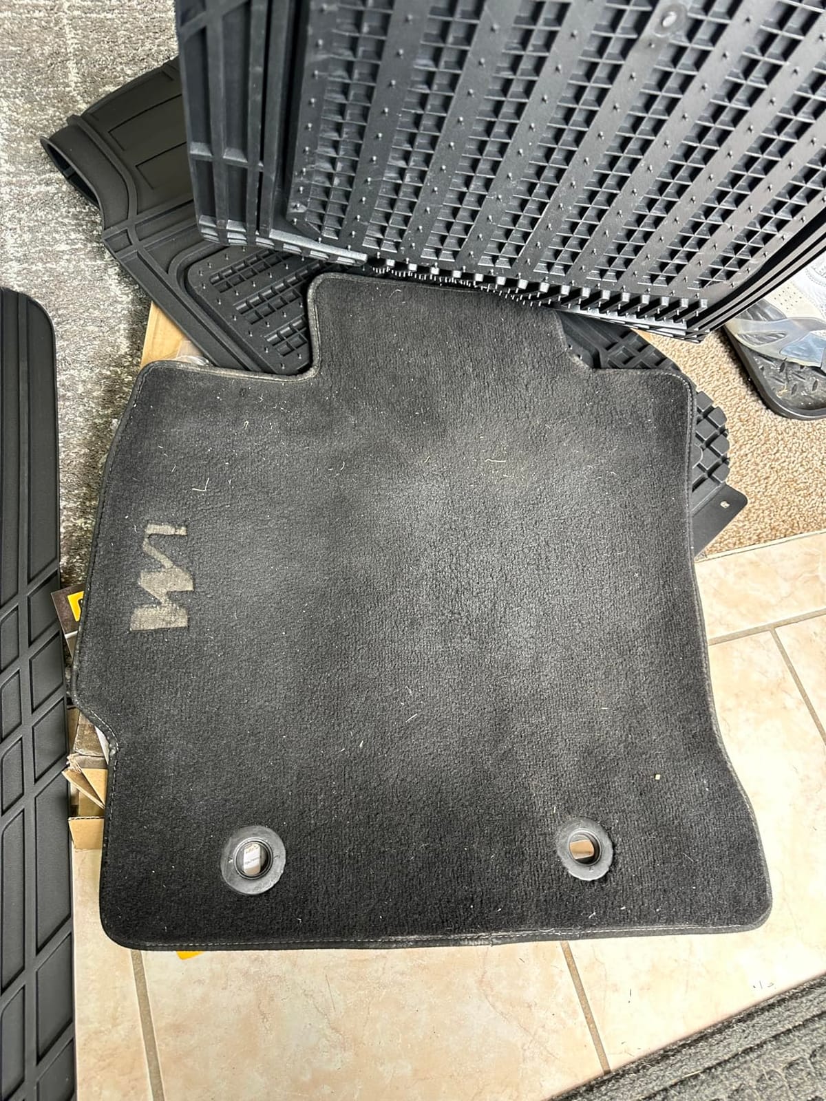 CAT® ToughLiner™ Black Car Floor Mat– Heavy-Duty Trim to Fit for Trucks, & SUVs – All-Weather Odorless Rubber Automotive Mat & SUV Floor Liners for Maximum Protection customer photo 2