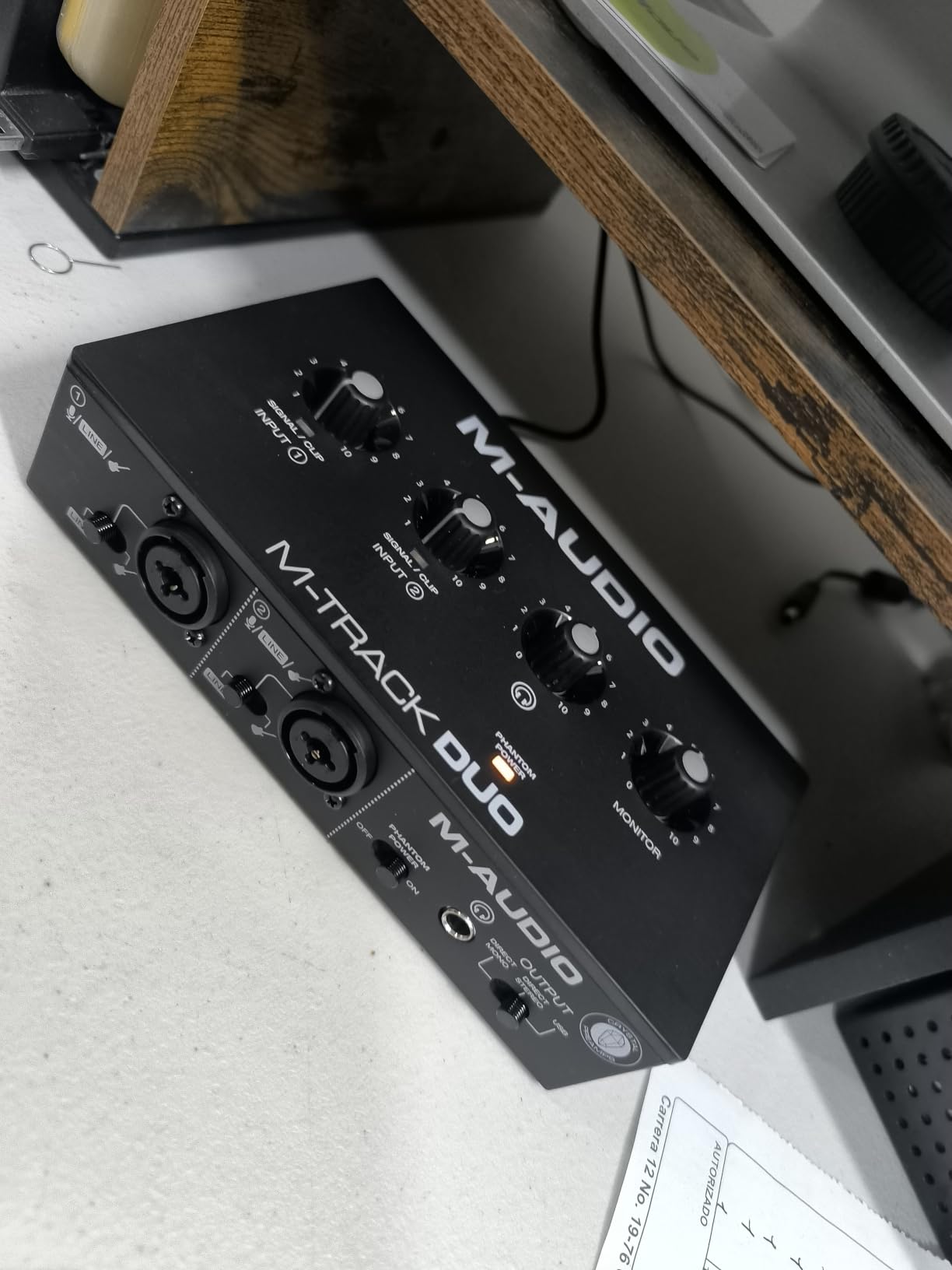 M-AUDIO M-Track Duo USB Audio Interface customer photo 2