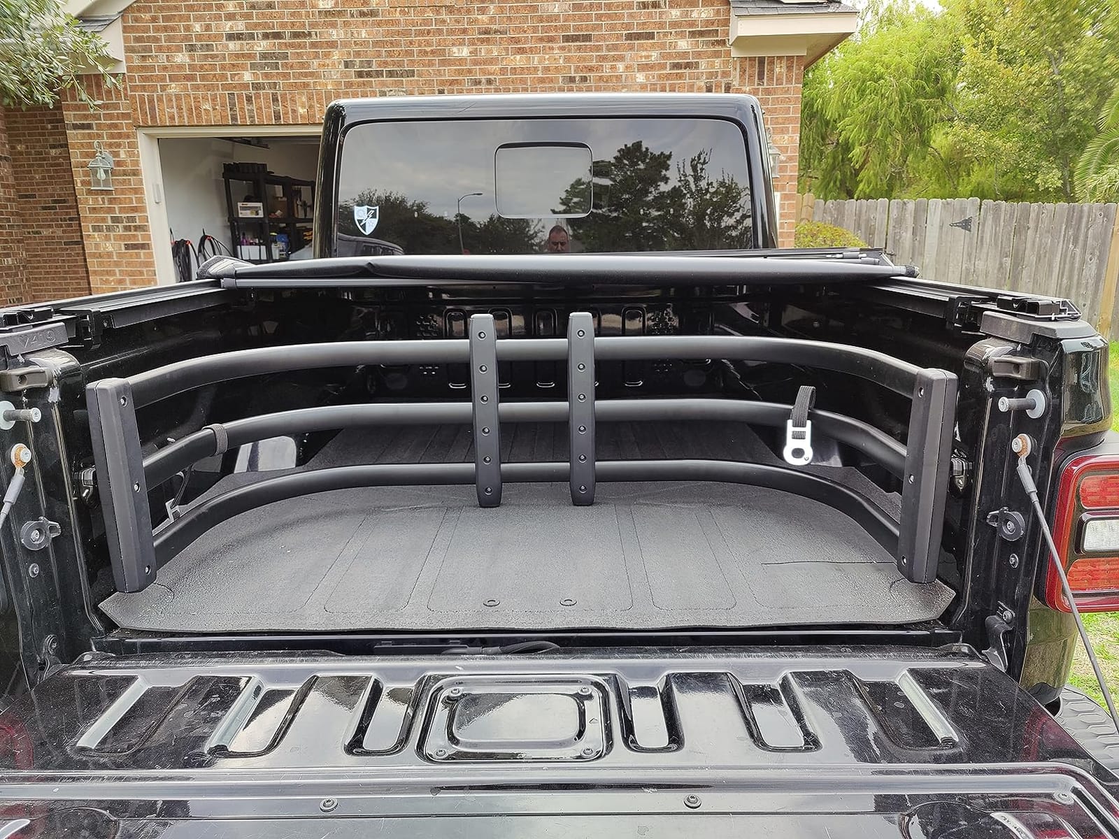 Truck Bed Extender for 2005-2026 Toyota Tacoma and 2020-2026 Jeep Gladiator | High-Strength Aluminum Alloy | Black Textured Coated| 21