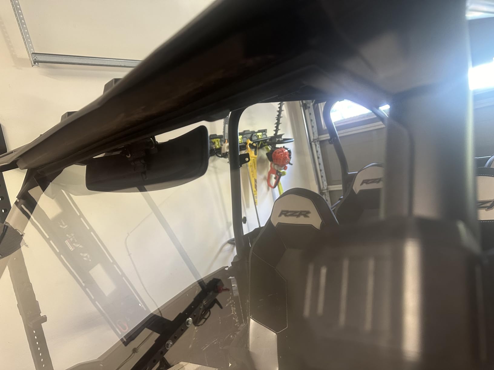 KEMIMOTO Front Windshield Compatible with 2014-2018 Polaris RZR XP 1000 / XP Turbo / 2015-2019 RZR 900 1000 Full Windshield Scratch Resistant Clear Transparent Hard-coated PC Window customer photo 1