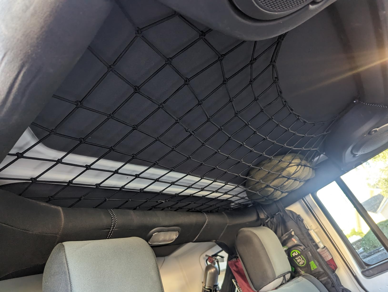 Cargo Net 4' x6' Stretches to 8' x 12' Truck Cargo Net for Pickup Truck Bed- Small 4