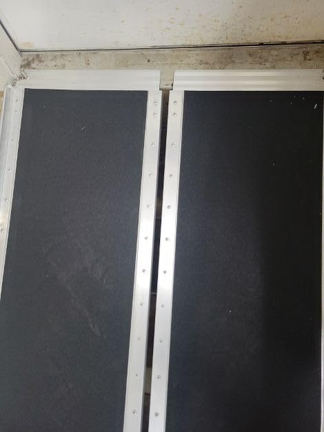 gardhom 8FT Aluminum Ramp for Wheelchair for Home Steps with Support Legs customer photo 2