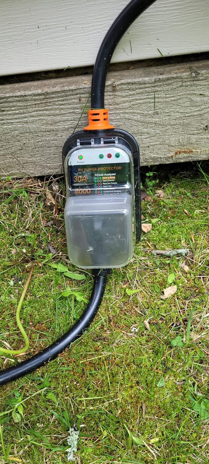 GEARGO RV Surge Protectors 30 Amp RV Circuit Analyzer, [𝟐𝟎𝟐𝟔 𝐍𝐞𝐰 𝐔𝐩𝐠𝐫𝐚𝐝𝐞𝐝 & 𝐆𝐞𝐧𝟐] Full Protection, RV Adapter Plug for Camper(Orange) customer photo 1