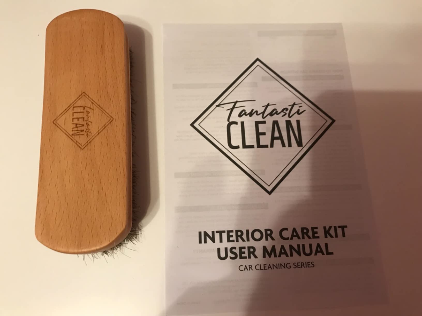 Fantasticlean Car Detailing Brush Set, Interior Leather Cleaning Kit, 9PCS customer photo 2