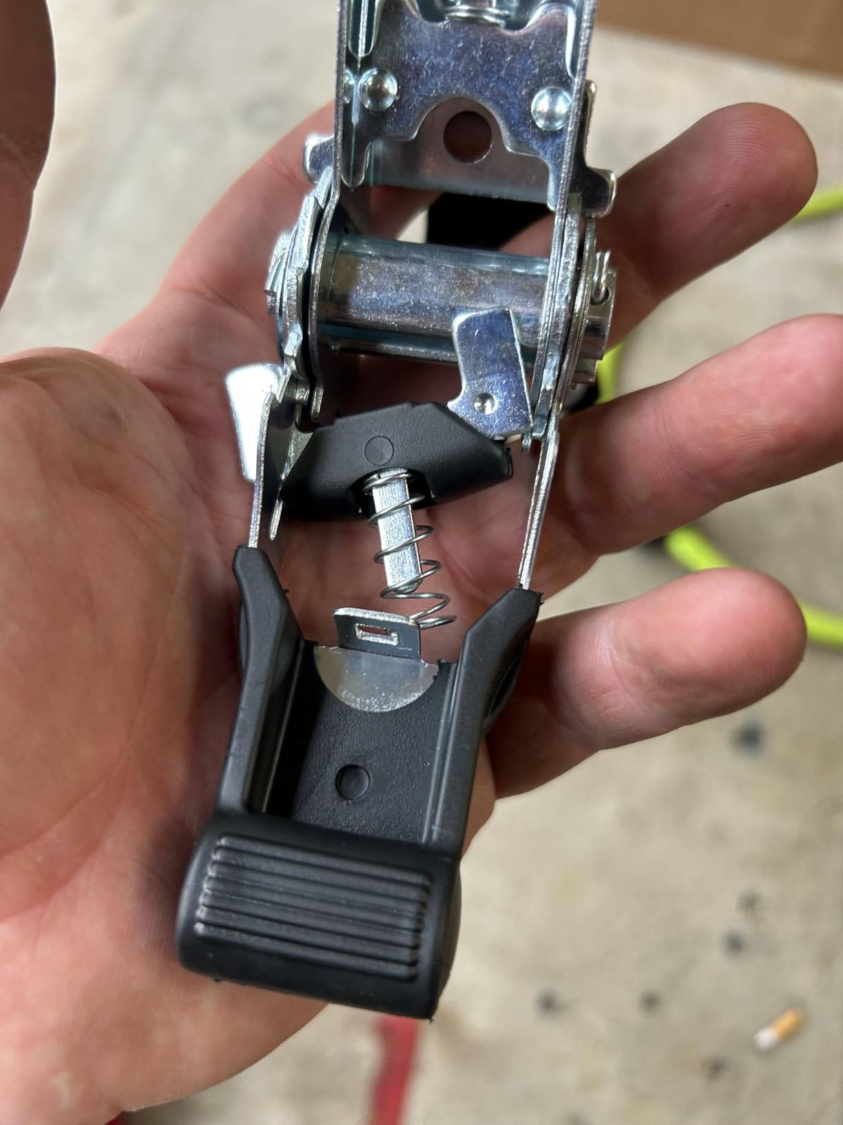 Jack Boss Ratchet Tie Down Straps Set,1500 lbs Break Strength, 1