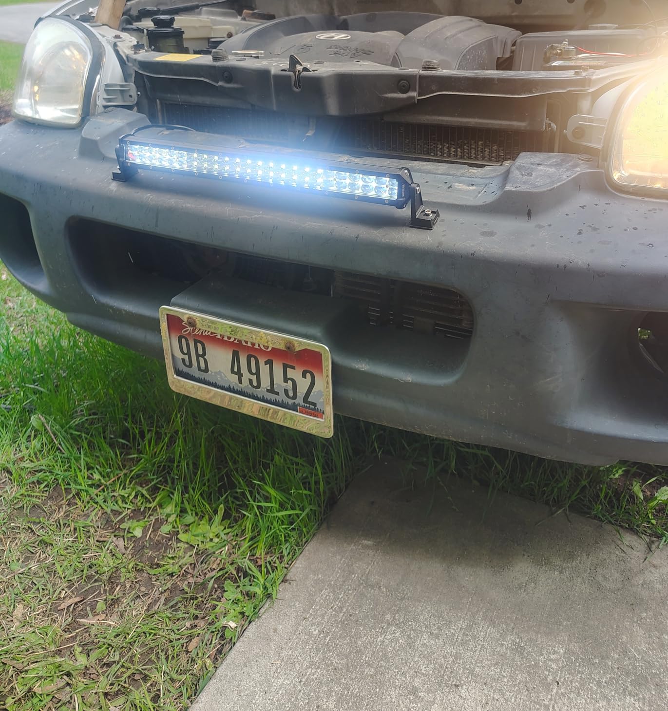 Firehawk LED Light Bar 20 Inch 50,000LM, 2026 New Japanese L-A-B Chips, Spot Flood Combo Beam, Driving Off Road Fog Work for Truck Pickup ATV UTV SUV Cart IP68 Waterproof with 12V Wiring Harness kit customer photo 1