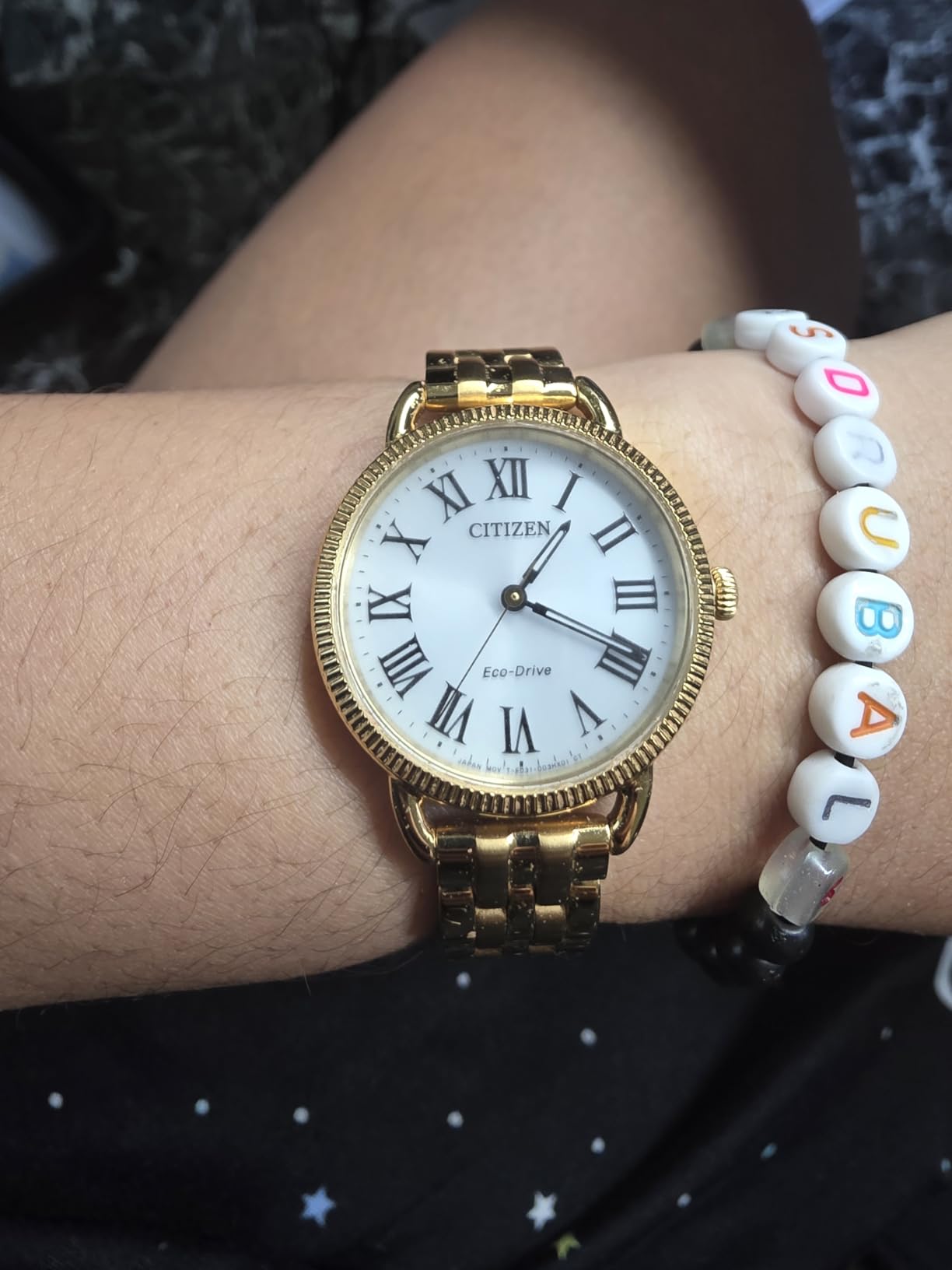 Citizen Ladies' Eco-Drive Classic Coin-Edge Watch, 3-Hand customer photo 2