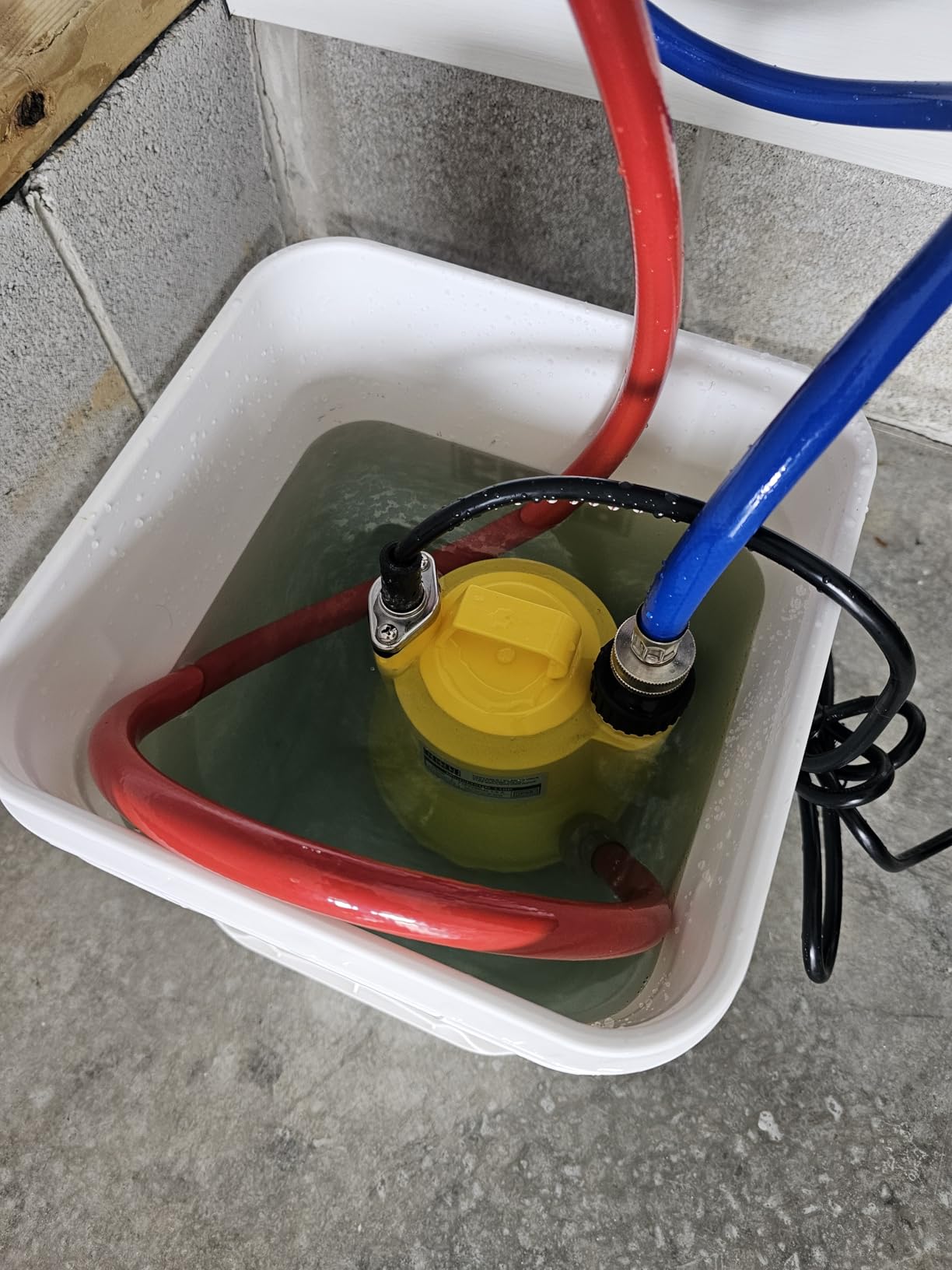 Tankless Water Heater Flushing Kit, 1/6 HP Pump, 2 Hoses, 3 Gal Pail customer photo 1