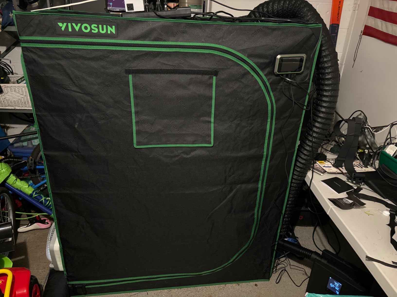 VIVOSUN Smart Grow Tent Kit for 3x3 ft Indoor Growing, 36