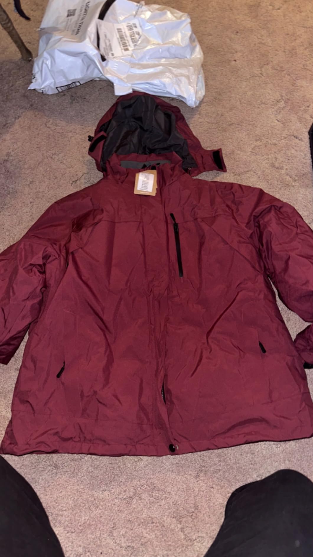 wantdo Women's 3 in 1 Ski Jacket Plus Size Winter Coats Snowboarding Jacket customer photo 2
