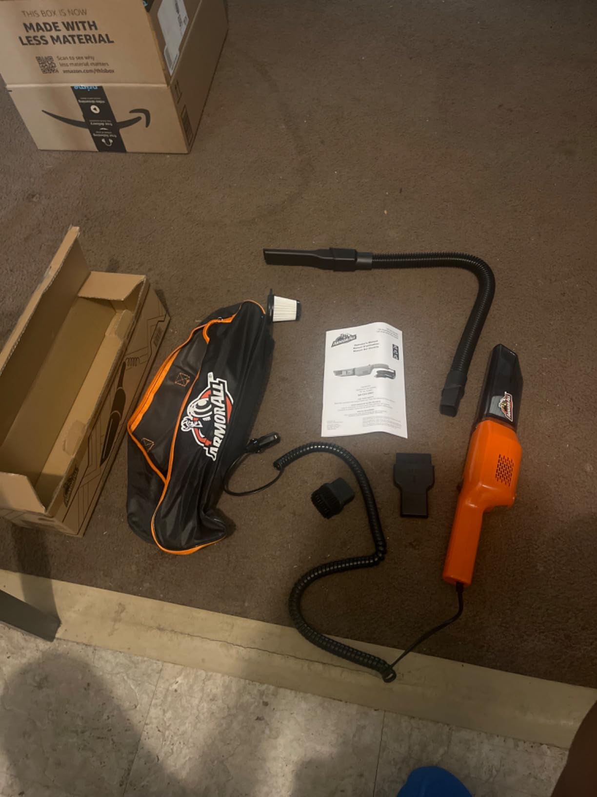 Armor All AA12V2 0903 Car Vac, Compact, Orange customer photo 1