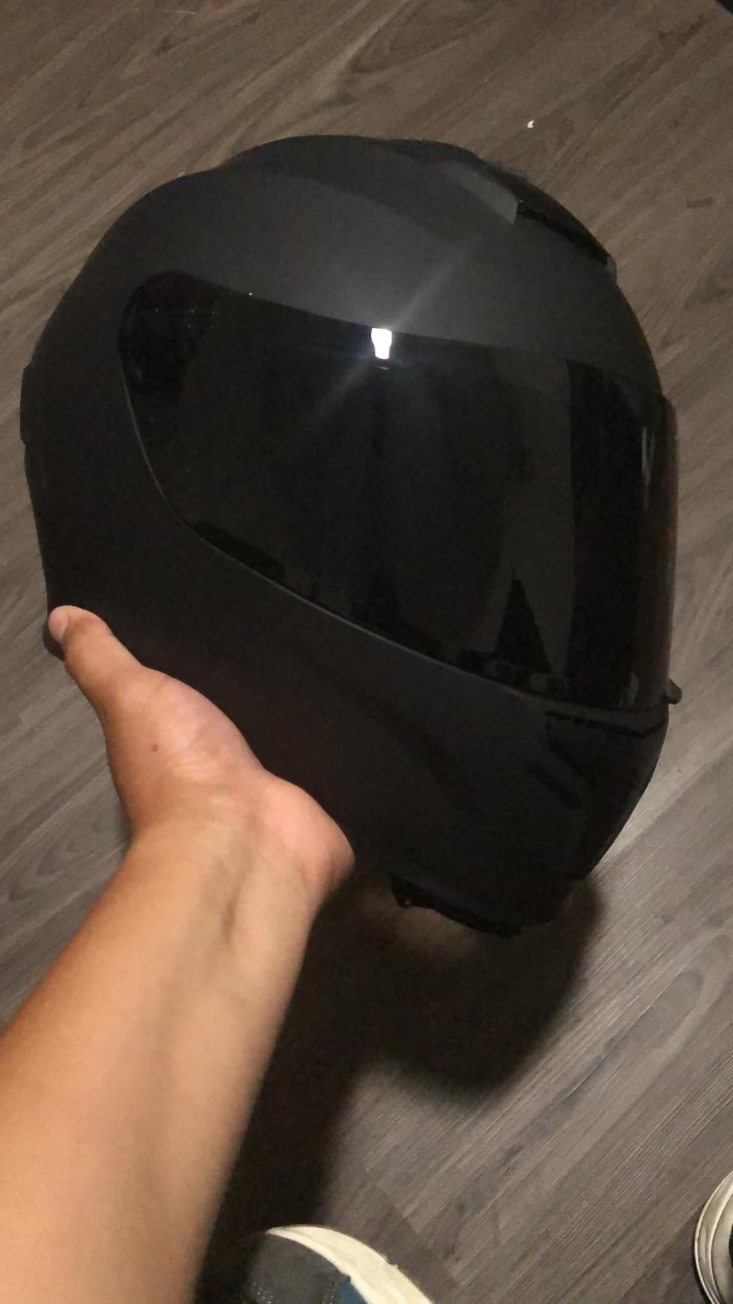 Favoto Full Face Motorcycle Helmet DOT Cascos para Moto Anti-Fog customer photo 2