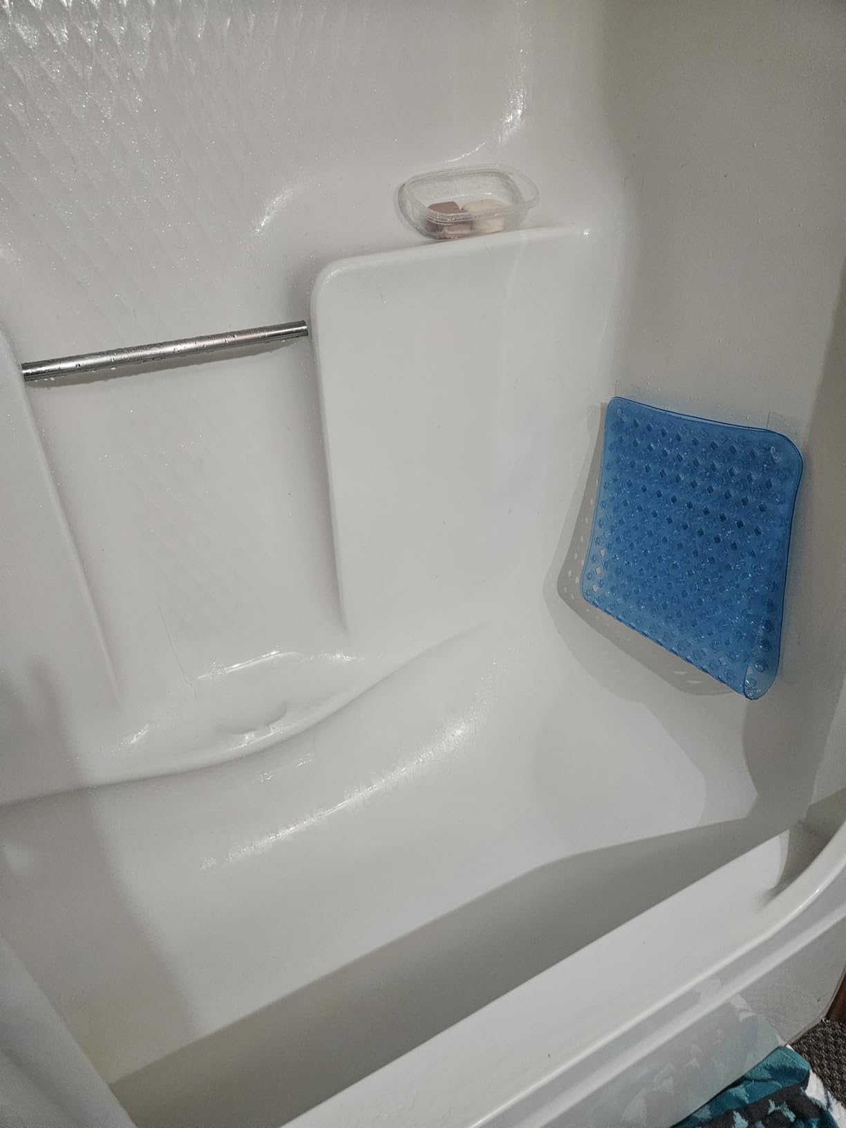 homerella Bathtub Mat Non Slip 35x16 Shower Mat Non Slip Anti Mold BPA Free customer photo 2