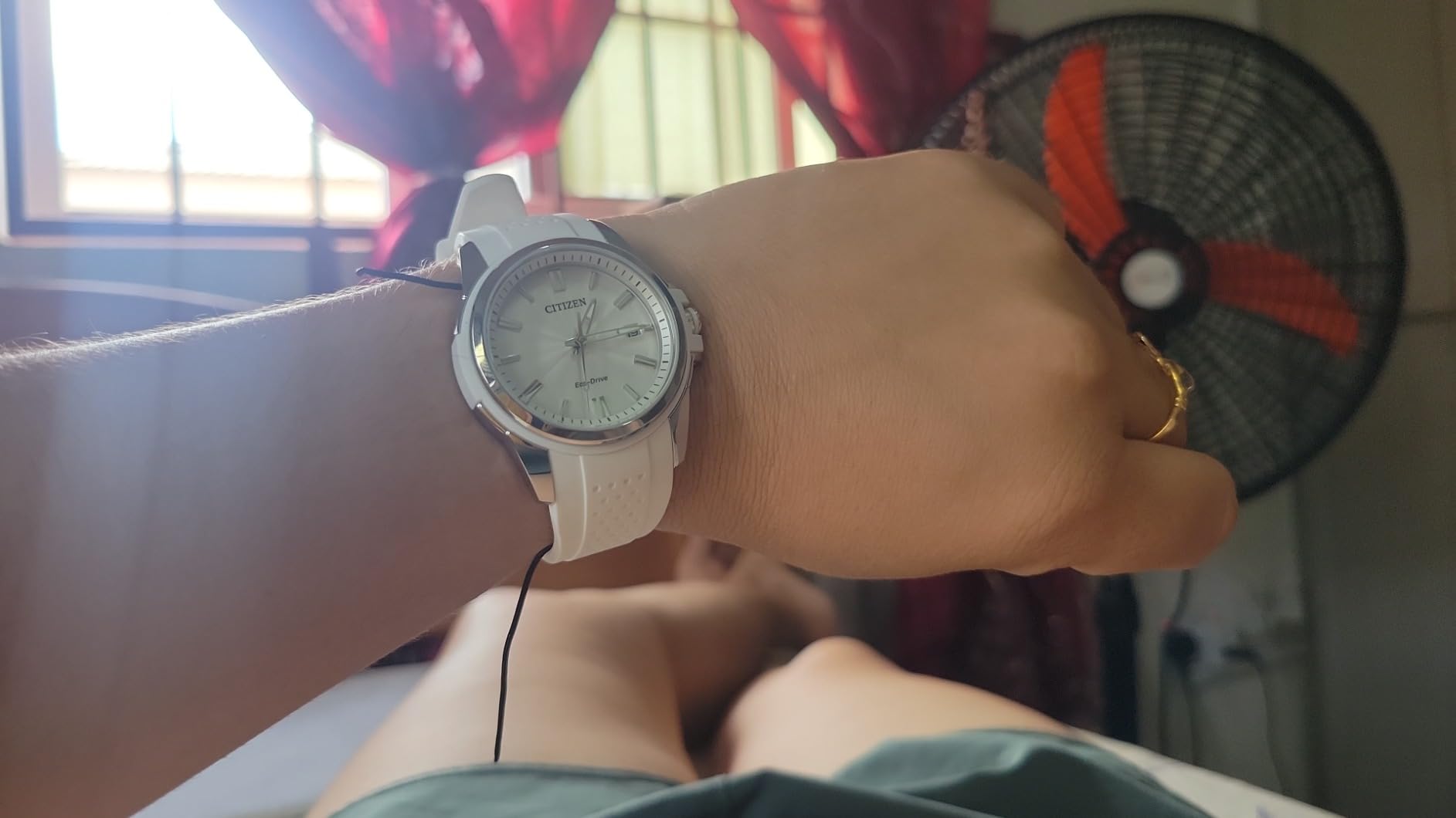 CITIZEN Ladies' Eco-Drive Sport Casual 37.7mm Stainless Steel FE6131-04A customer photo 1