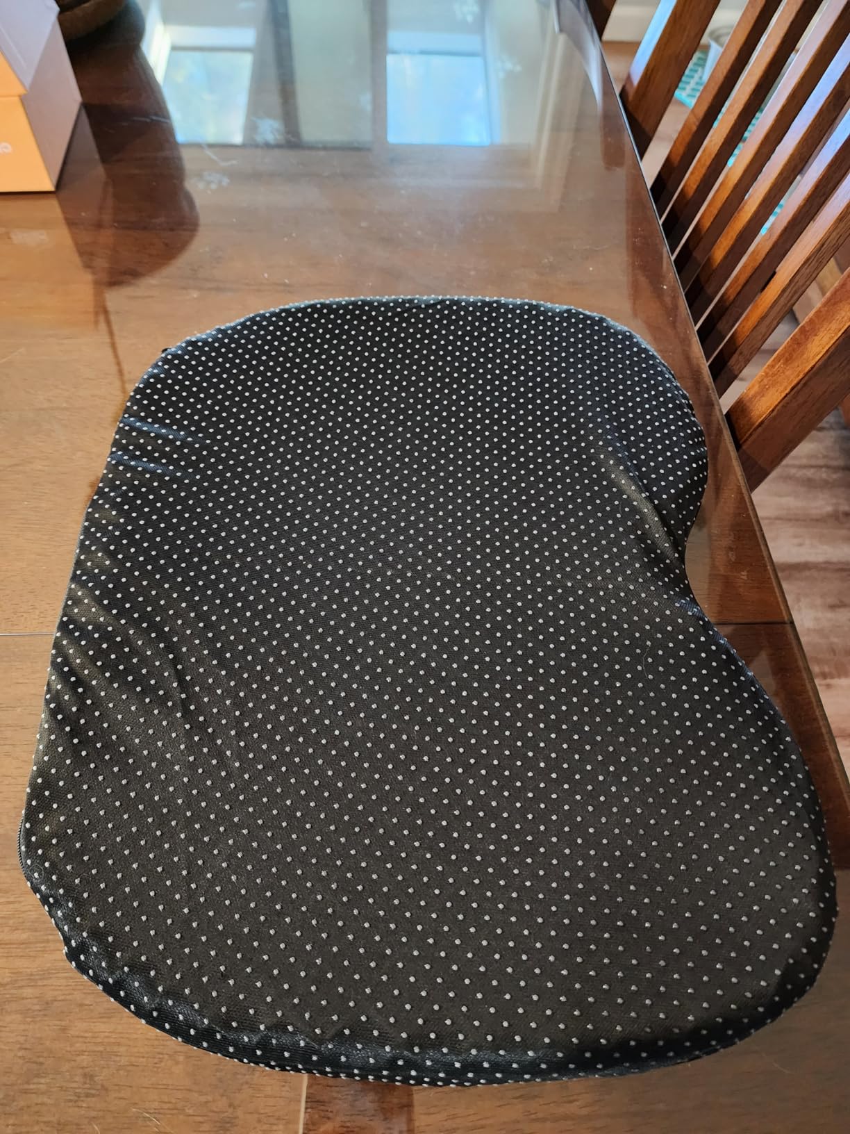 Kayak Seat Cushion, Thicken Anti Slip Waterproof Gel Kayak Seat, Portable Canoe Rowing Rubber Dinghy Pad for Stadium Sit in Kayak Inflatable Fishing Kayak Canoe Kayak Accessories customer photo 2